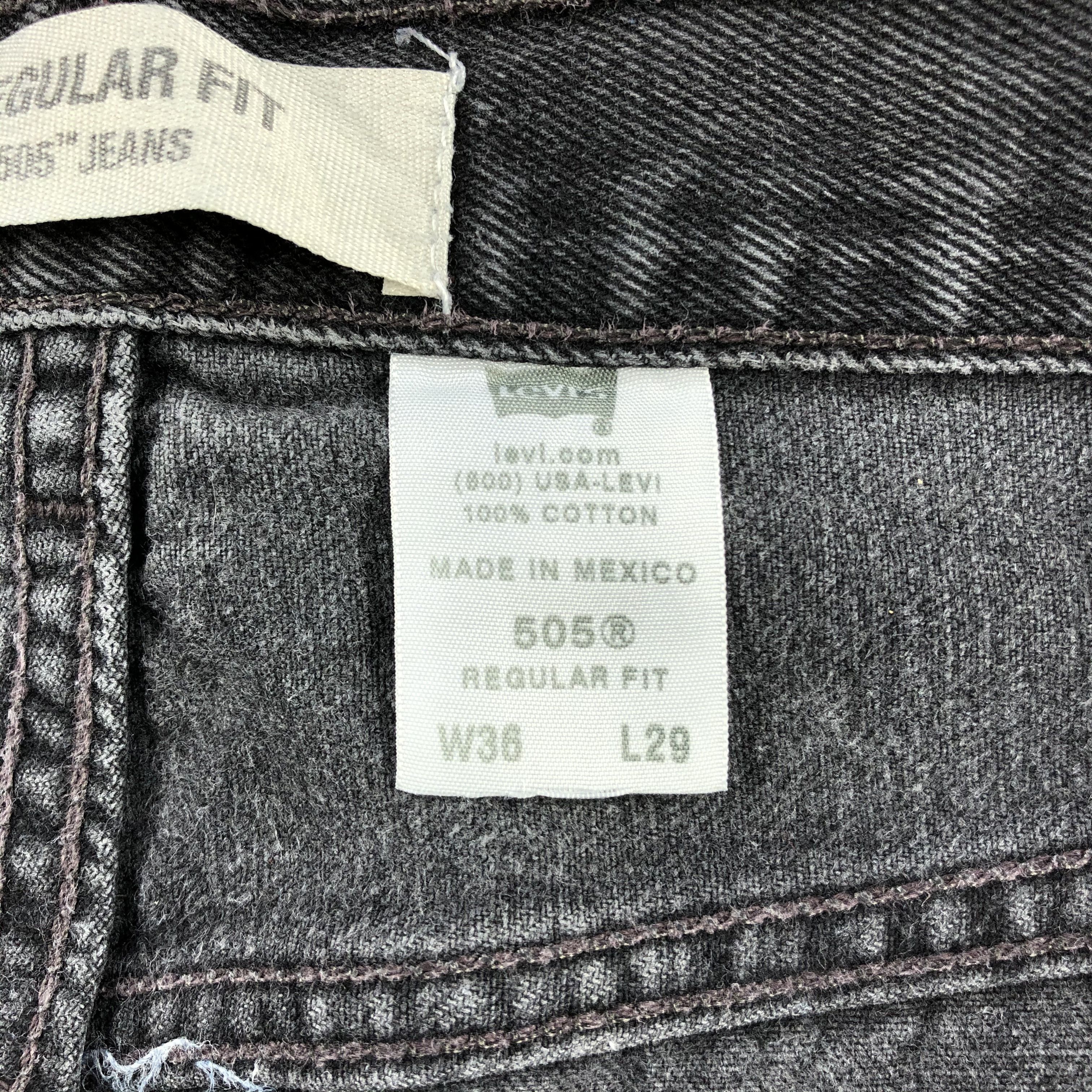 Levi's × Vintage Vintage Levis 505 Earth Tone Jeans-JM2648 Size US 36 / EU 52 - 14 Thumbnail