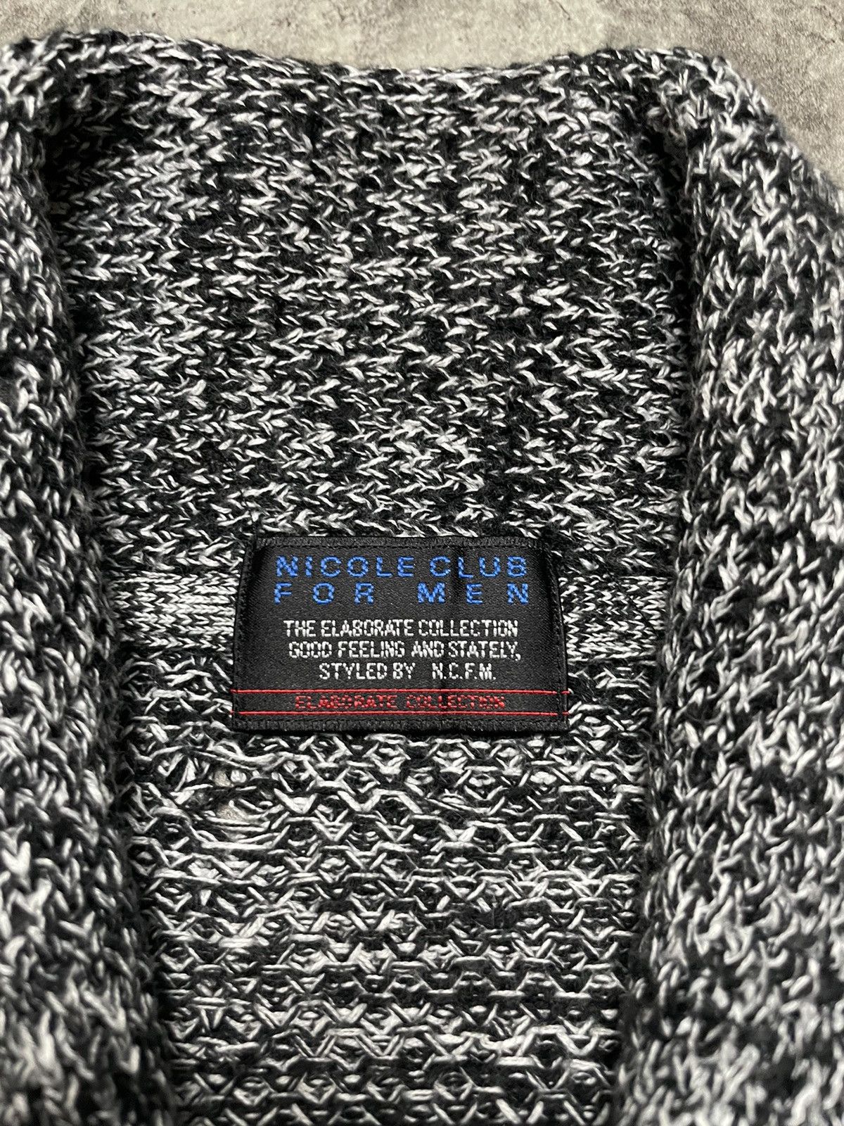 Nicole Club NCFM Shawl Collar Cardigan Size US M / EU 48-50 / 2 - 3 Thumbnail