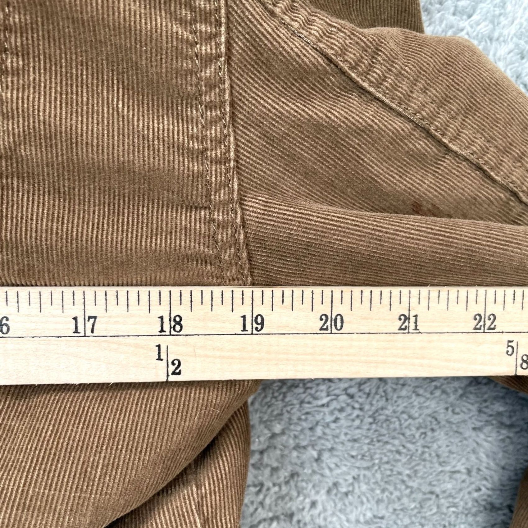 Banana Republic Banana Republic Womens Extra Small Brown Sherpa Corduroy Trucker Coat Size XS / US 0-2 / IT 36-38 - 7 Thumbnail