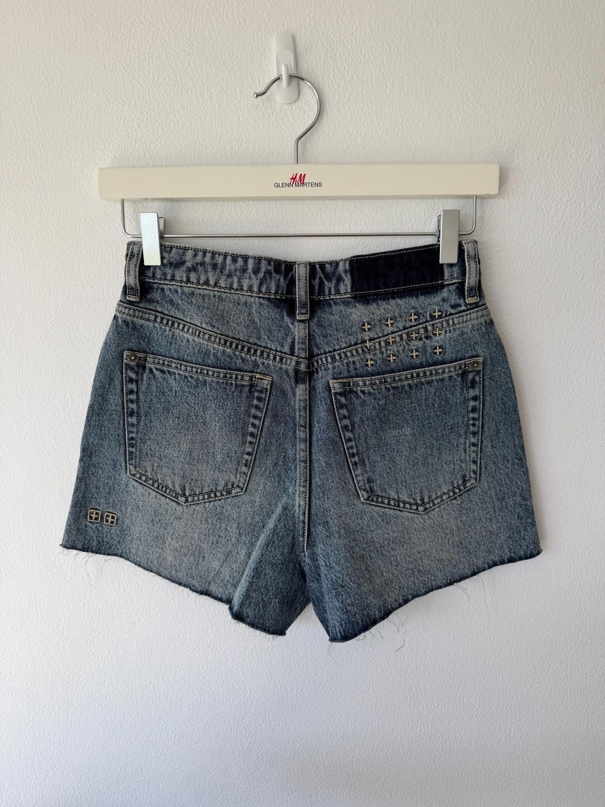 Ksubi new ksubi womens denim rise n hi shorts blue 26 8 Size 26" / US 2 / IT 38 - 4 Thumbnail