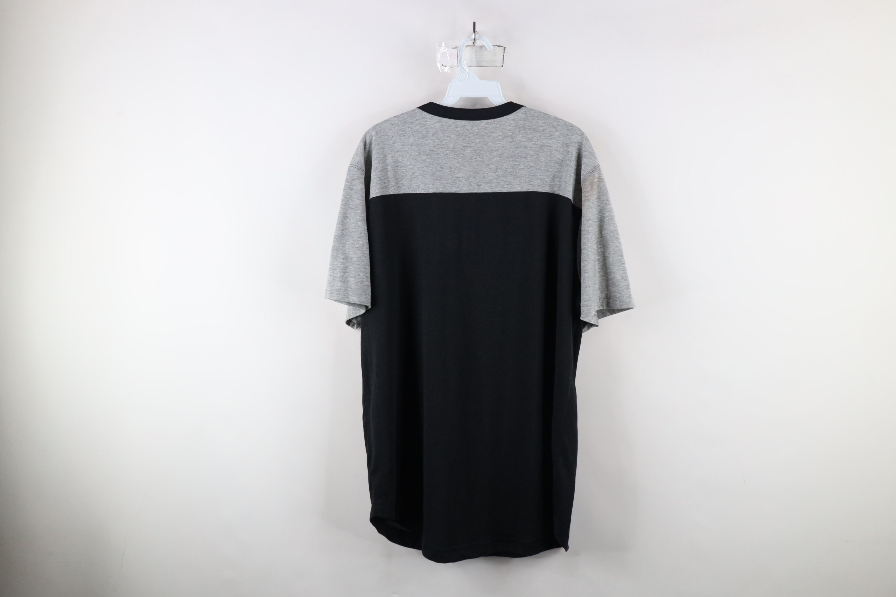 Nike × Vintage Nike Mini Swoosh San Francisco Giants Henley T-Shirt Black Size US XL / EU 56 / 4 - 10 Thumbnail