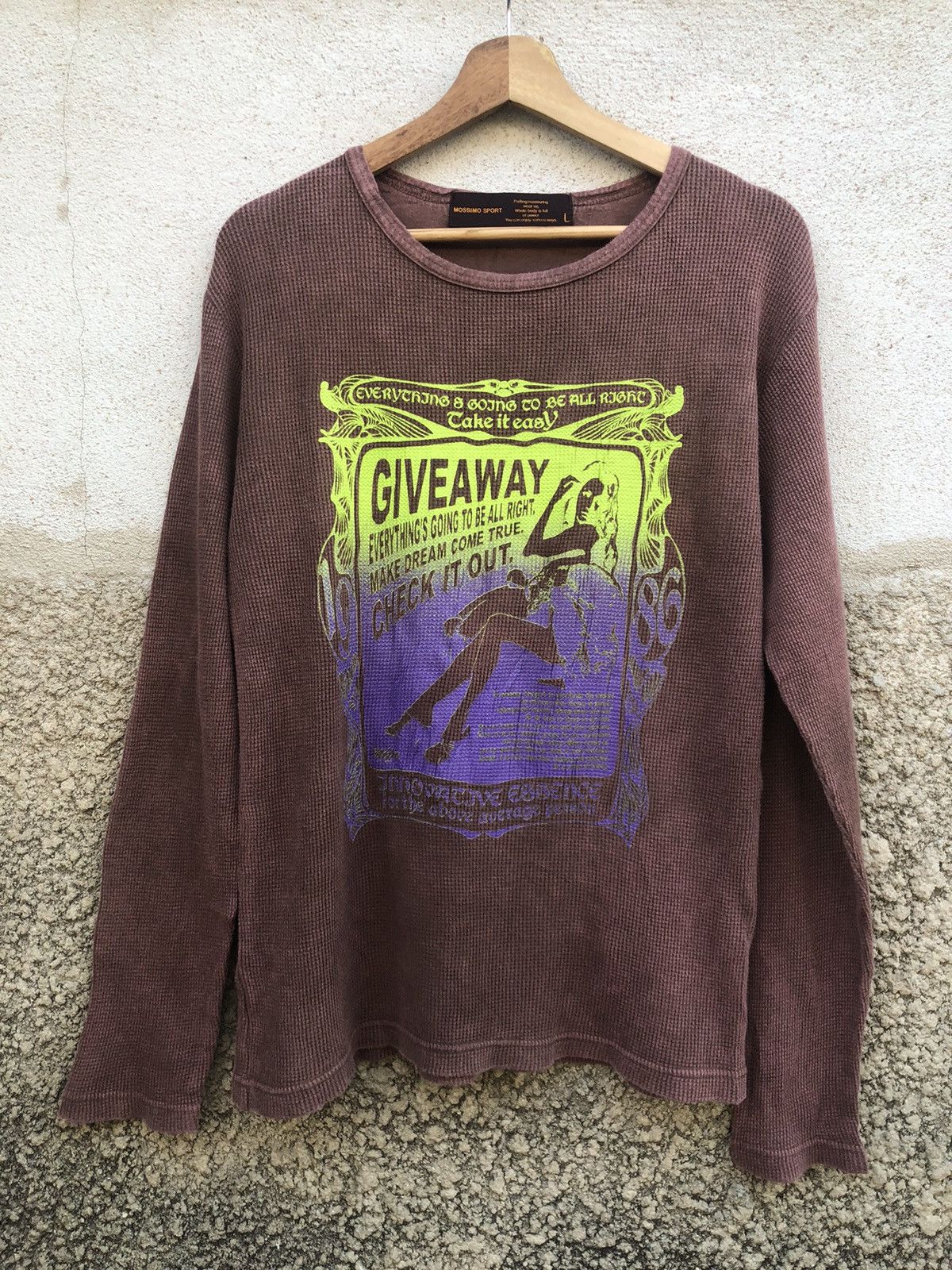 Mossimo Vintage Mossimo Sport Waffle LongSleeve Shirts Size US M / EU 48-50 / 2 - 1 Thumbnail
