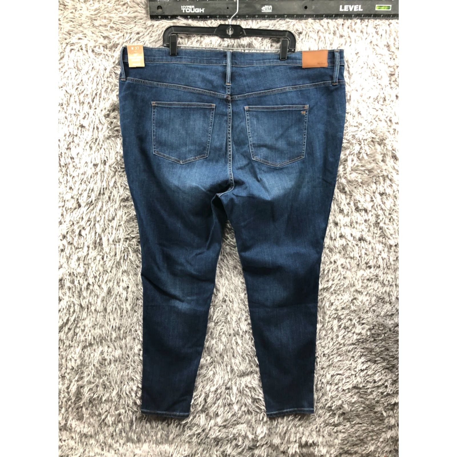 Madewell Madewell High Rise Skinny Jeans Plus Size 37 Womens Medium Wash Blue Size 25" / US 0 / IT 36 - 7 Thumbnail