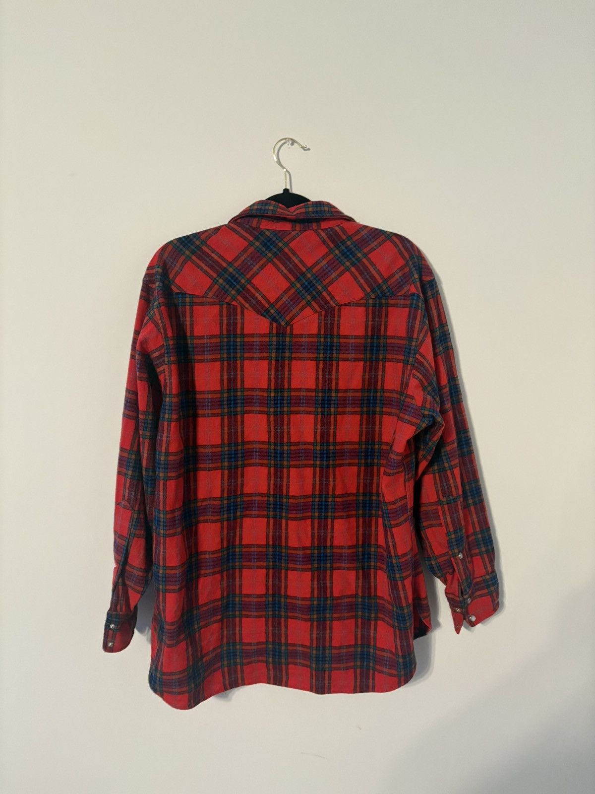 Pendleton × Vintage 1960s Pendleton pearl snap button-up 100% wool made in USA Size US XL / EU 56 / 4 - 6 Thumbnail