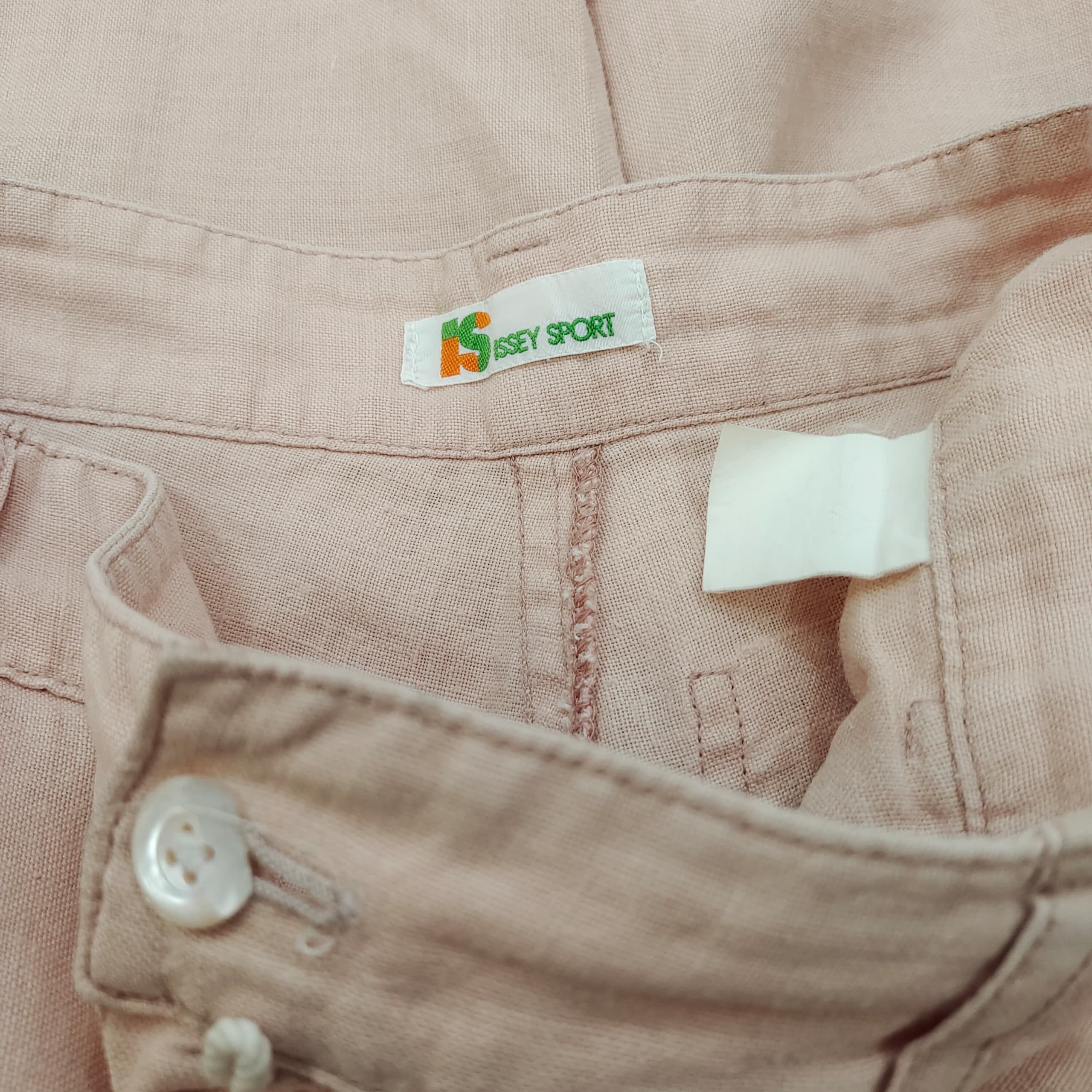 Issey Miyake VINTAGE IS ISSEY MIYAKE SOFT COTTON TROUSERS PANTS Size 30" / US 8 / IT 44 - 8 Thumbnail