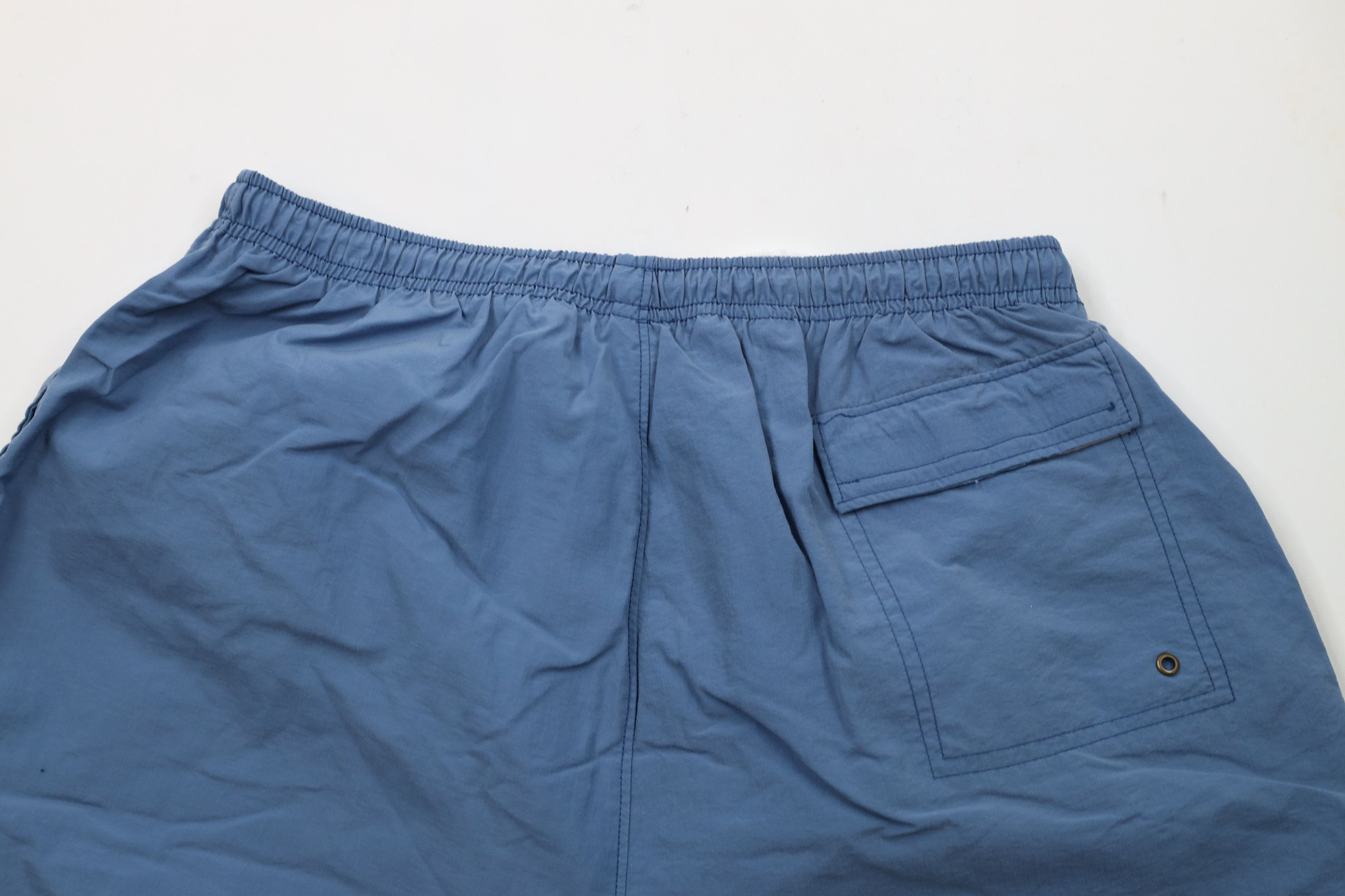 Vintage Vintage 90s Sea Doo Bombardier Lined Shorts Trunks Blue Size US 36 / EU 52 - 9 Thumbnail