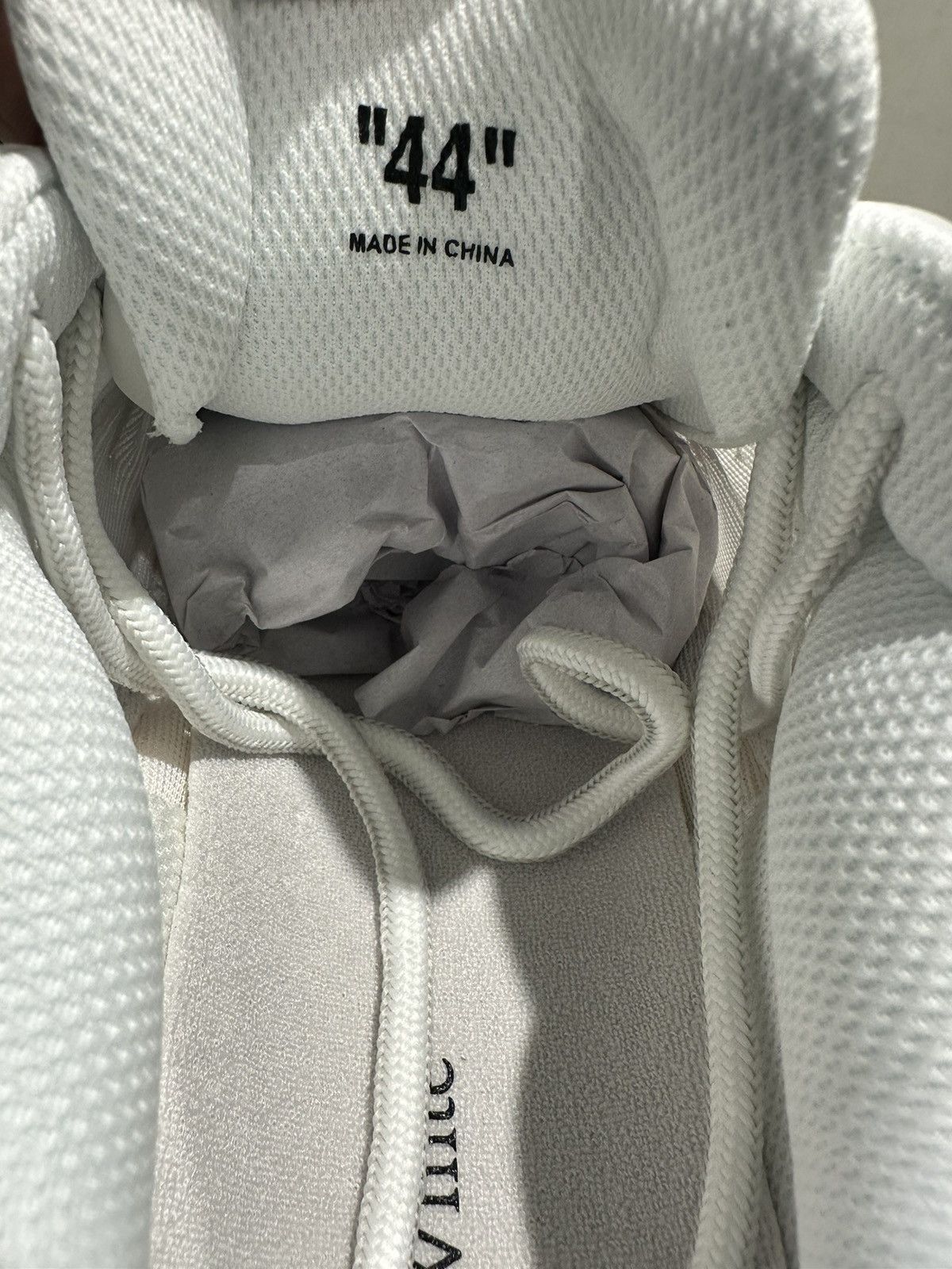Off-White OFF-WHITE - Be Right Back Sneakers White Size US 10.5 / EU 43-44 - 9 Thumbnail