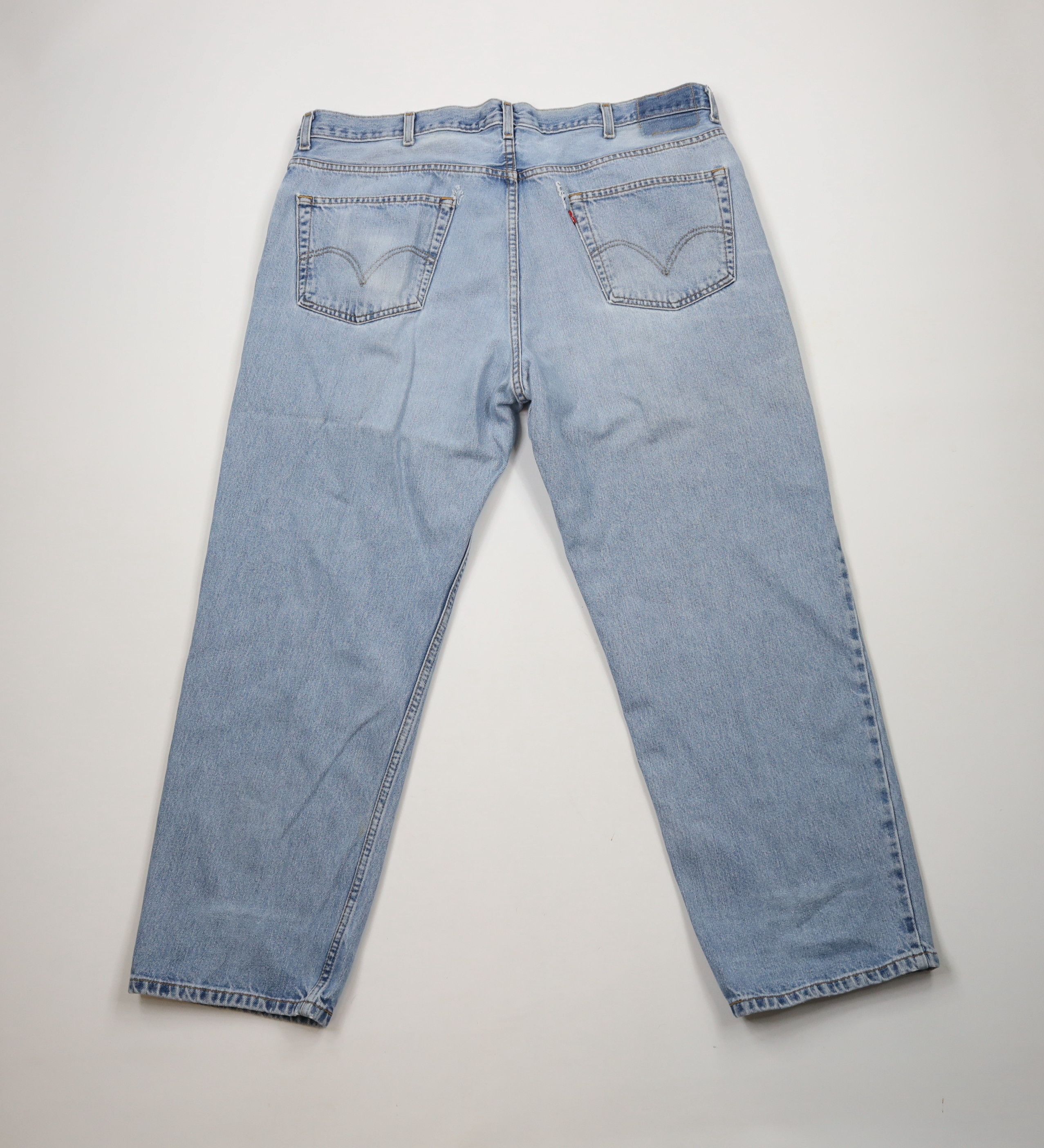Levi's × Vintage Vintage Y2K Levis 550 Relaxed Fit Tapered Leg Denim Jeans Size US 42 / EU 58 - 13 Thumbnail