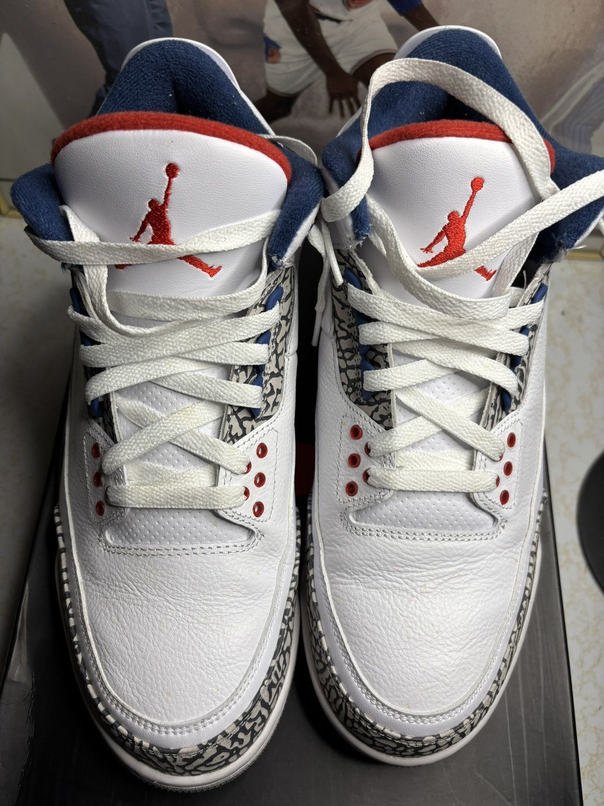 Jordan Brand Air Jordan 3 Retro OG True Blue 2016 Size US 11 / EU 44 - 2 Thumbnail