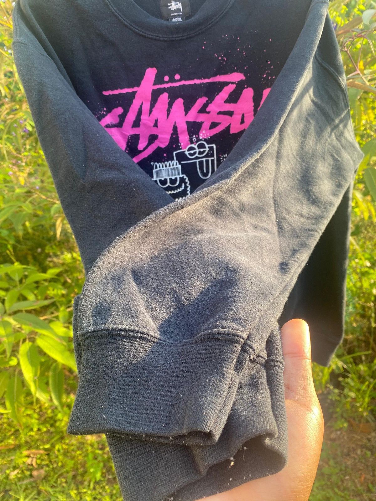 Stussy Stüssy Klyons crewneck sweatshirt in black Size US M / EU 48-50 / 2 - 2 Thumbnail