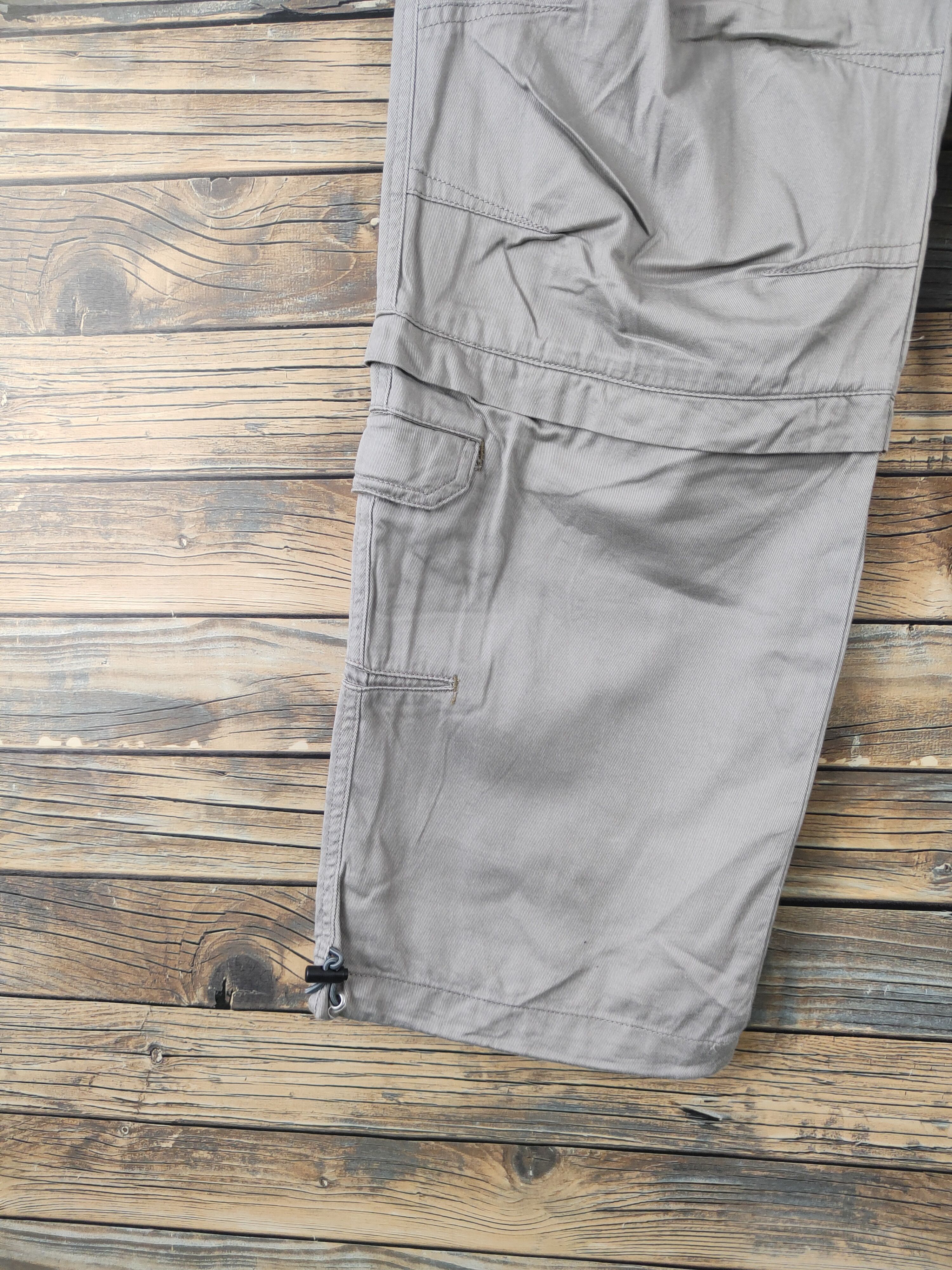 Japanese Brand DL Japanese Brand Gray Multipocket Cargo Pants #2104 Size US 30 / EU 46 - 4 Thumbnail