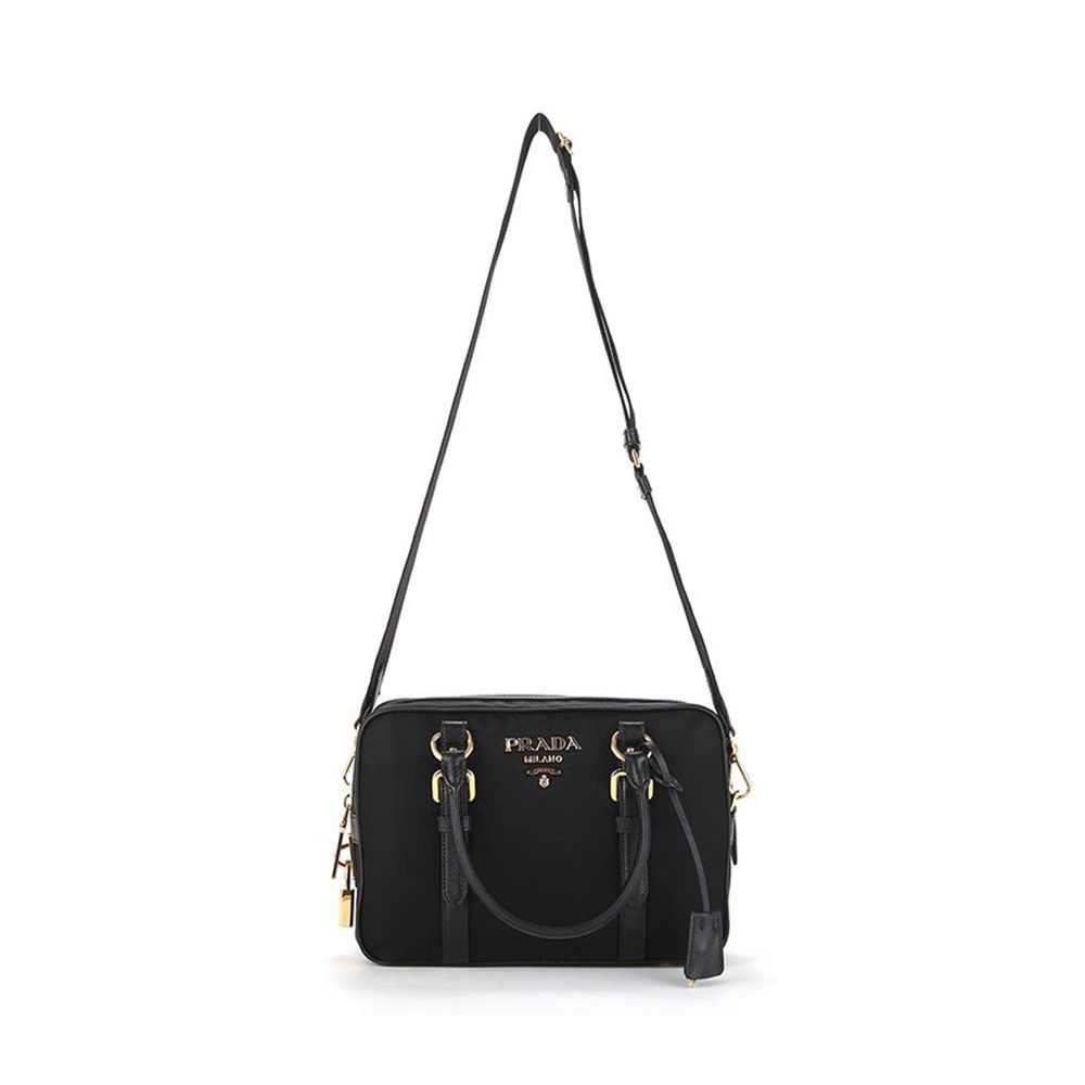 Prada o1srvl11e0624 Size: OS / Shoulder Bag in Black Size ONE SIZE - 3 Thumbnail