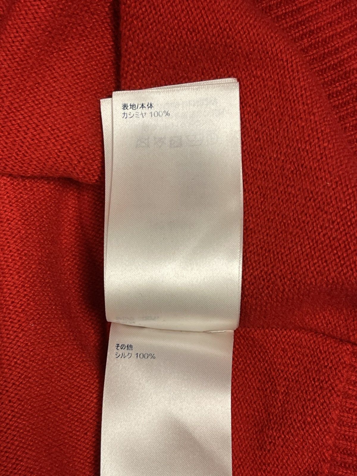 Louis Vuitton Size S - Louis Vuitton Cuffs Cashmere Crewneck Sweater Red Size US S / EU 44-46 / 1 - 12 Thumbnail