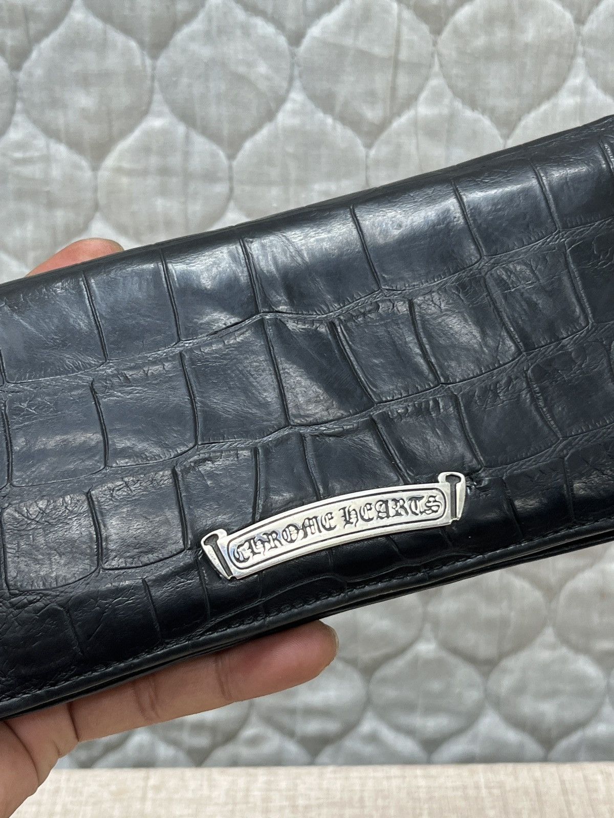 Chrome Hearts 🔥🔥🔥STEALS CHROME HEARTS ALLIGATOR WALLET Size ONE SIZE - 13 Thumbnail