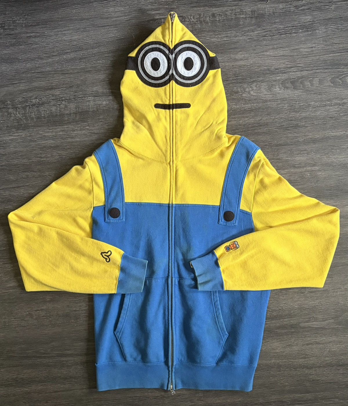 Bape **RARE** Bape x Minion Full Zip Hoodie Size US XL / EU 56 / 4 - 1 Thumbnail