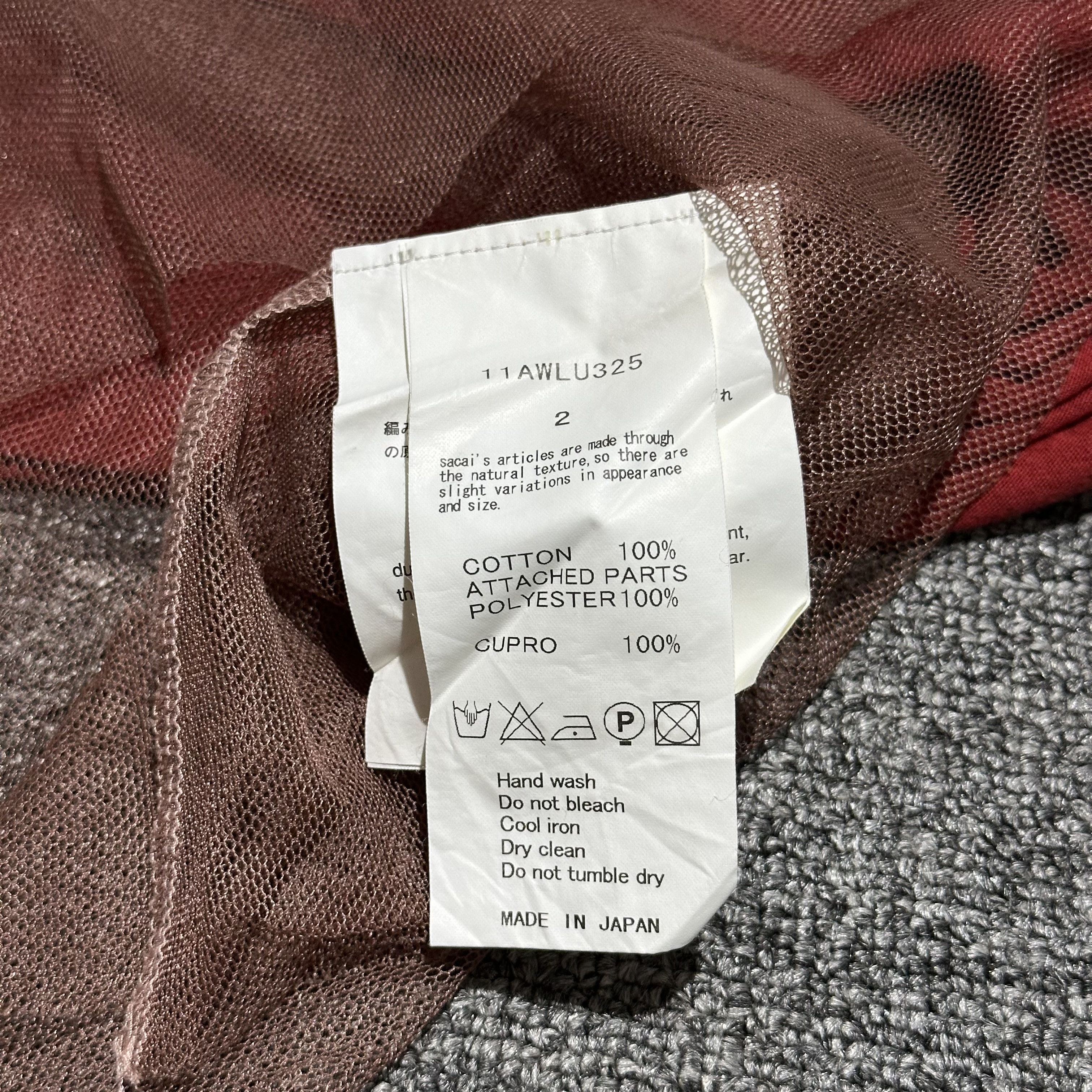 Sacai Sacai Pocket Tee Size M / US 6-8 / IT 42-44 - 6 Thumbnail