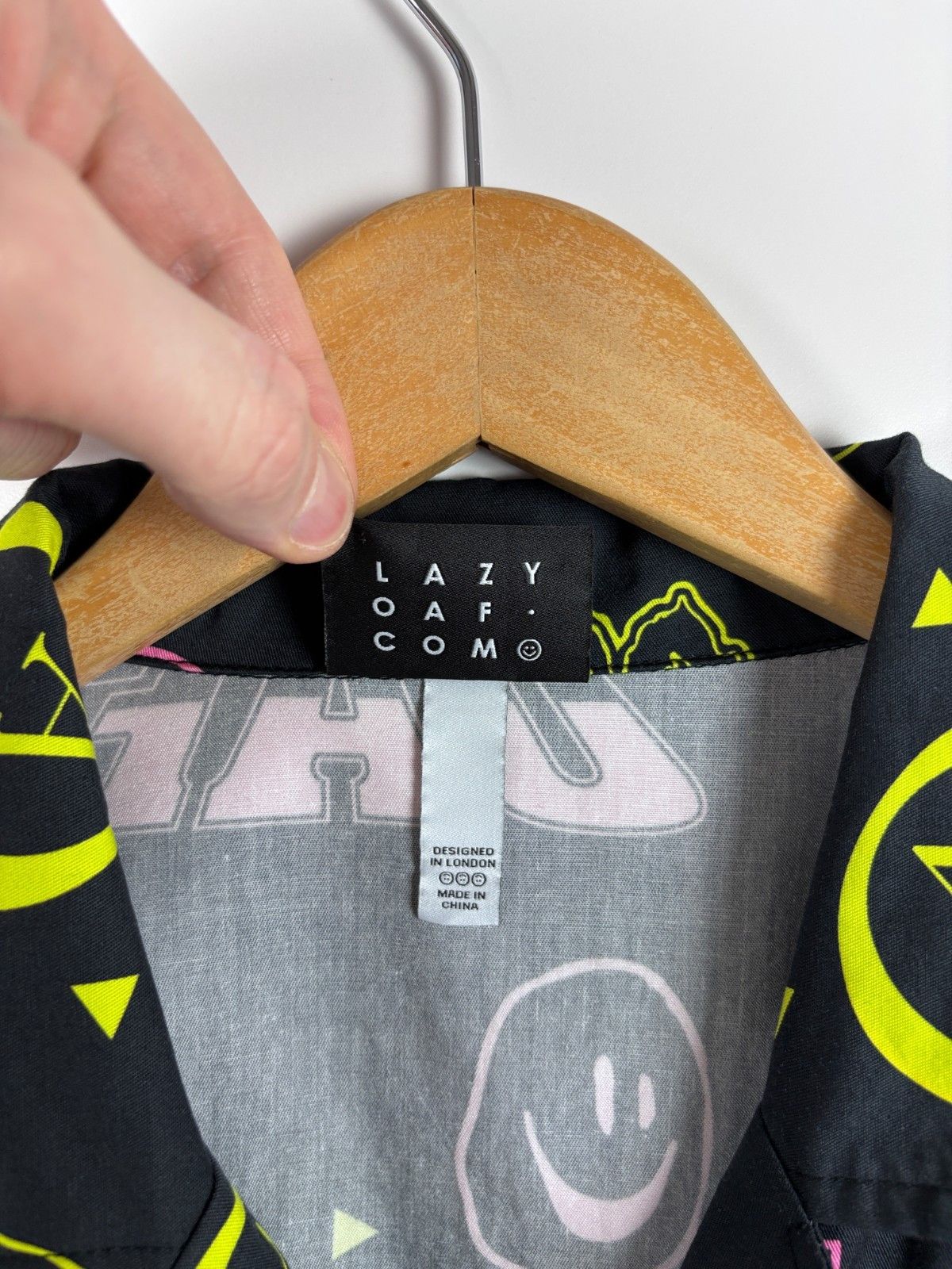 Lazy Oaf Lazy Oaf Button Down Shirt Colorful Top Black Size US 6 Size M / US 6-8 / IT 42-44 - 8 Thumbnail