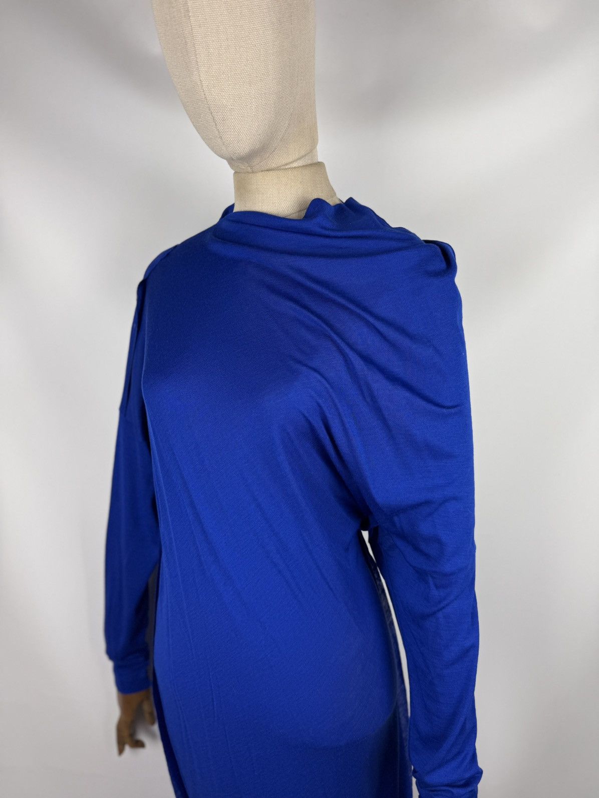 Maison Margiela BNWT! Maison Margiela Wool / Silk Assymetrical Sweater Dress Size S / US 4 / IT 40 - 6 Thumbnail