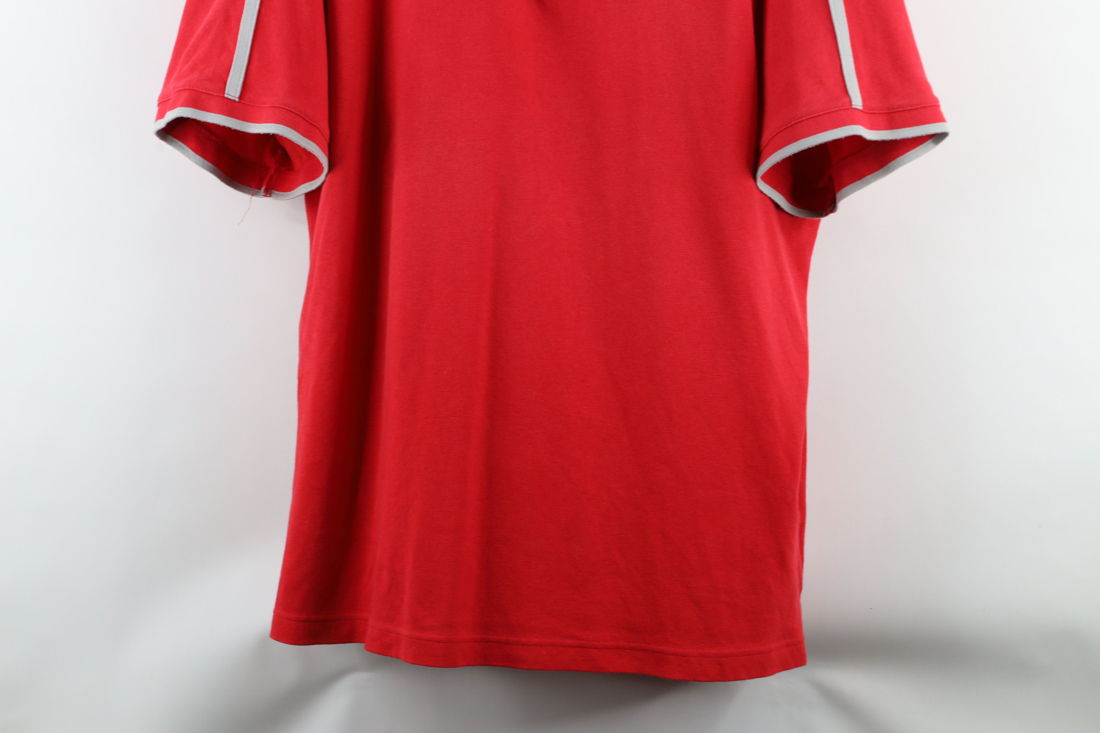 Nike × Vintage Vintage Nike Mens Swoosh Ohio State University Golf Polo Size US XXL / EU 58 / 5 - 3 Thumbnail