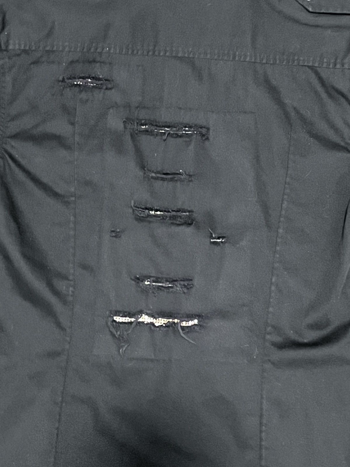 Balmain Rare 2011 Balmain distressed chain mall shirt Size M / US 6-8 / IT 42-44 - 1 Thumbnail