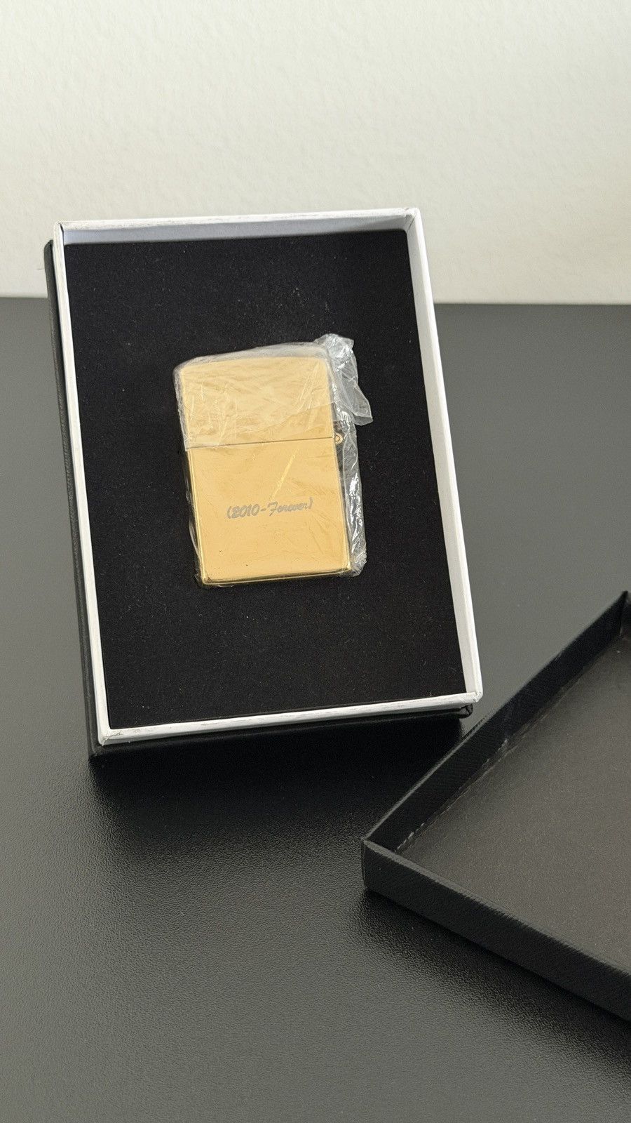 Fuck The Population FTP 10 Year Gold Logo Flip Lighter Size ONE SIZE - 2 Thumbnail