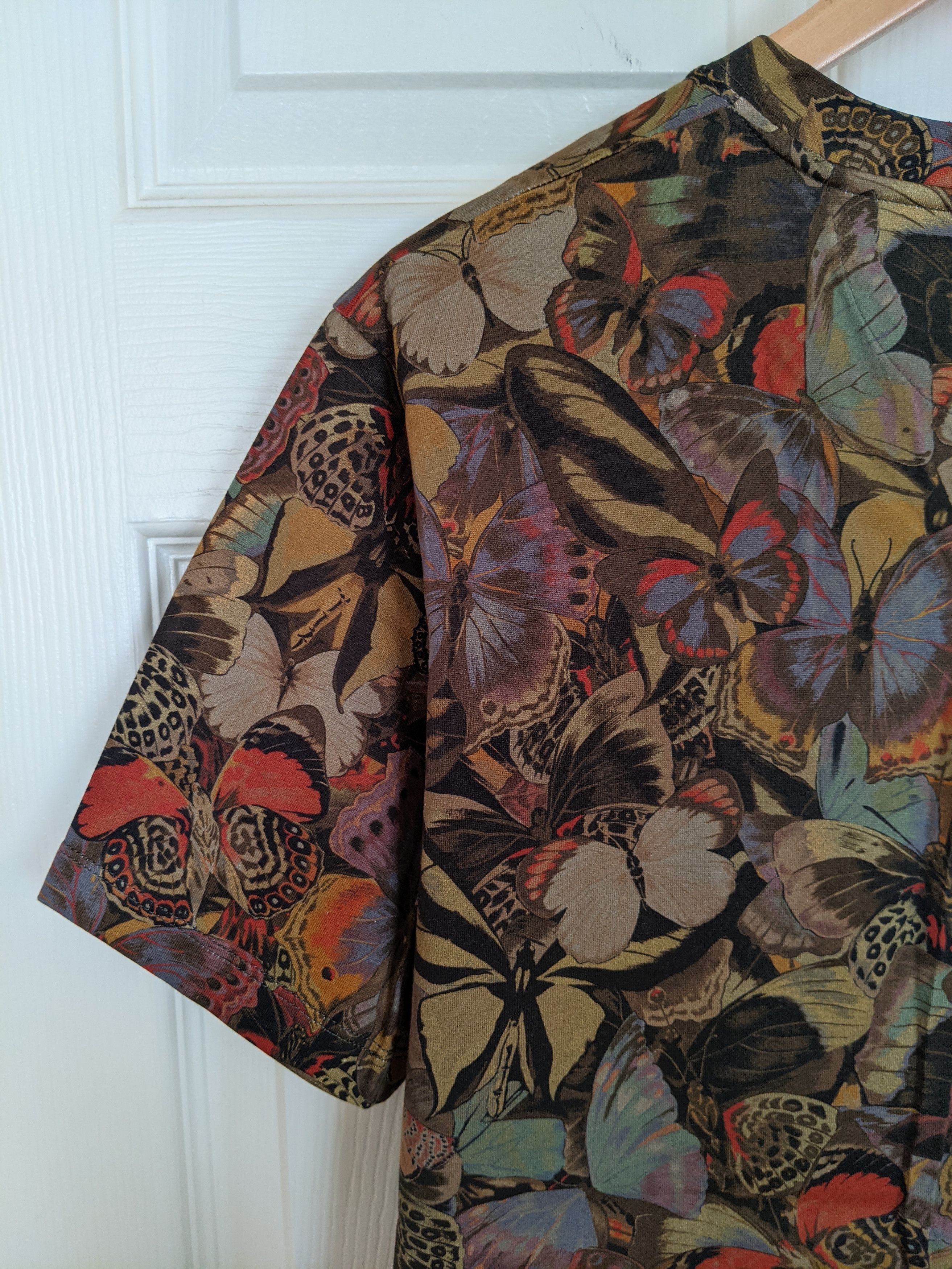 Valentino Valentino Butterfly Camo Print T-Shirt Size US M / EU 48-50 / 2 - 6 Thumbnail