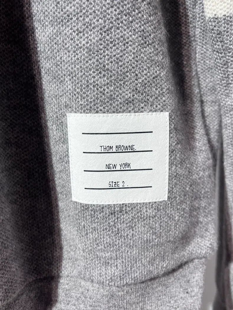 Thom Browne Thom Browne Matchstick Knit Sweater Size US M / EU 48-50 / 2 - 7 Thumbnail