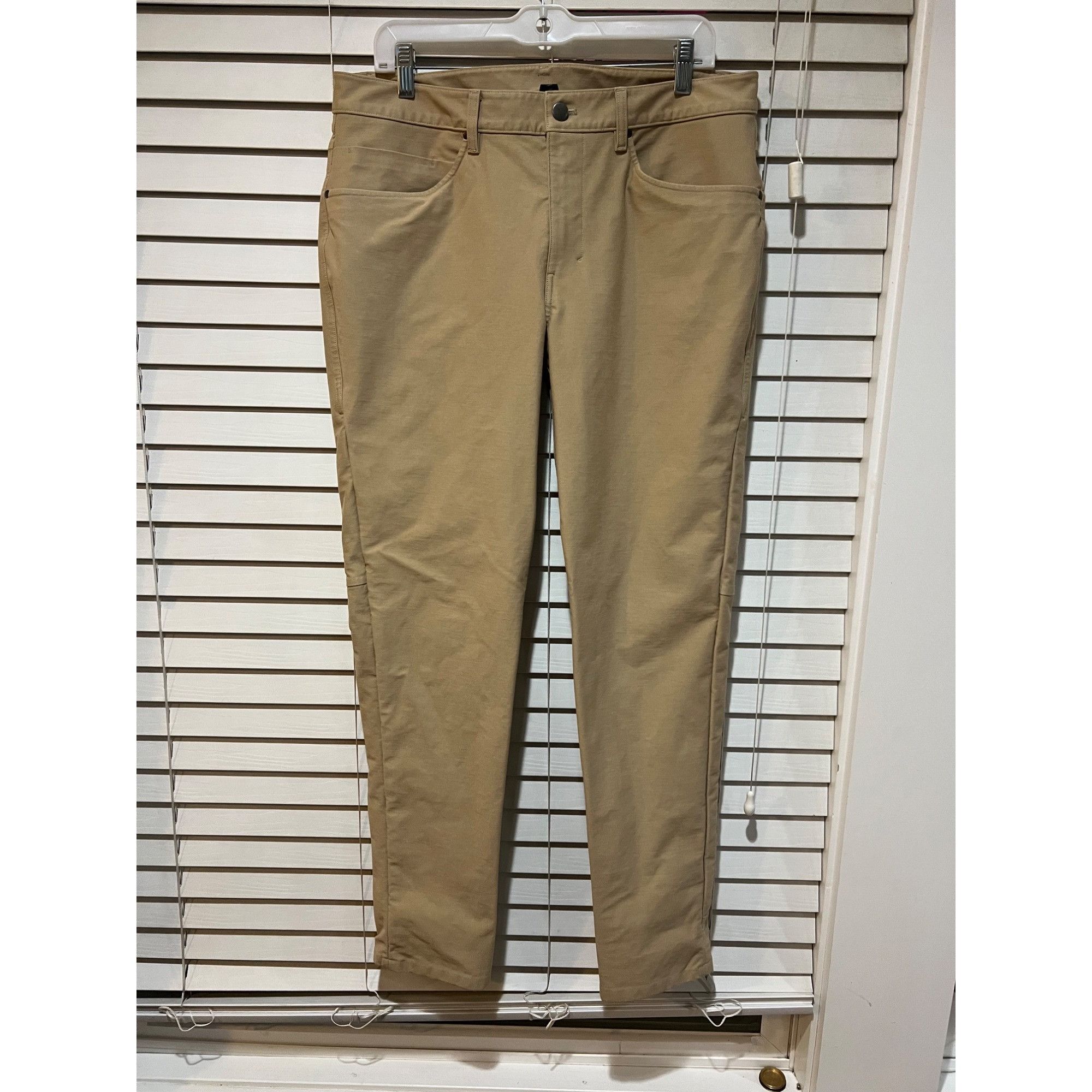 Lululemon Lululemon Men’s Khaki Pants - Size 34 Size US 34 / EU 50 - 1 Thumbnail