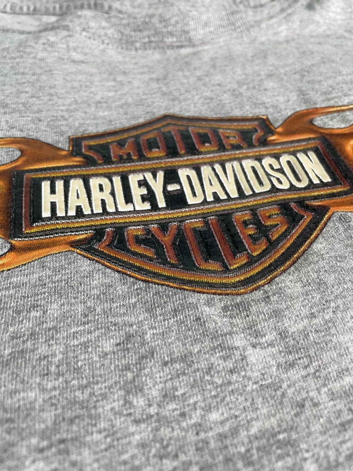 Harley Davidson × Vintage Vintage Harley Davidson “Embossed Logo” Tee Size US L / EU 52-54 / 3 - 4 Thumbnail