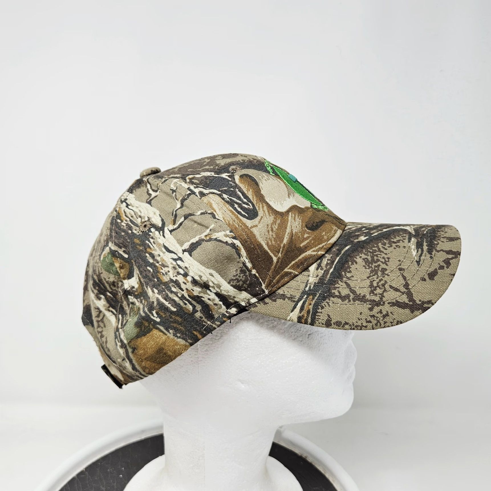 Vintage Outdoor Cap Hat Baseball Cap Camouflage One Size Adjustable Mens Hunting Cap Strap Back Size ONE SIZE - 3 Thumbnail