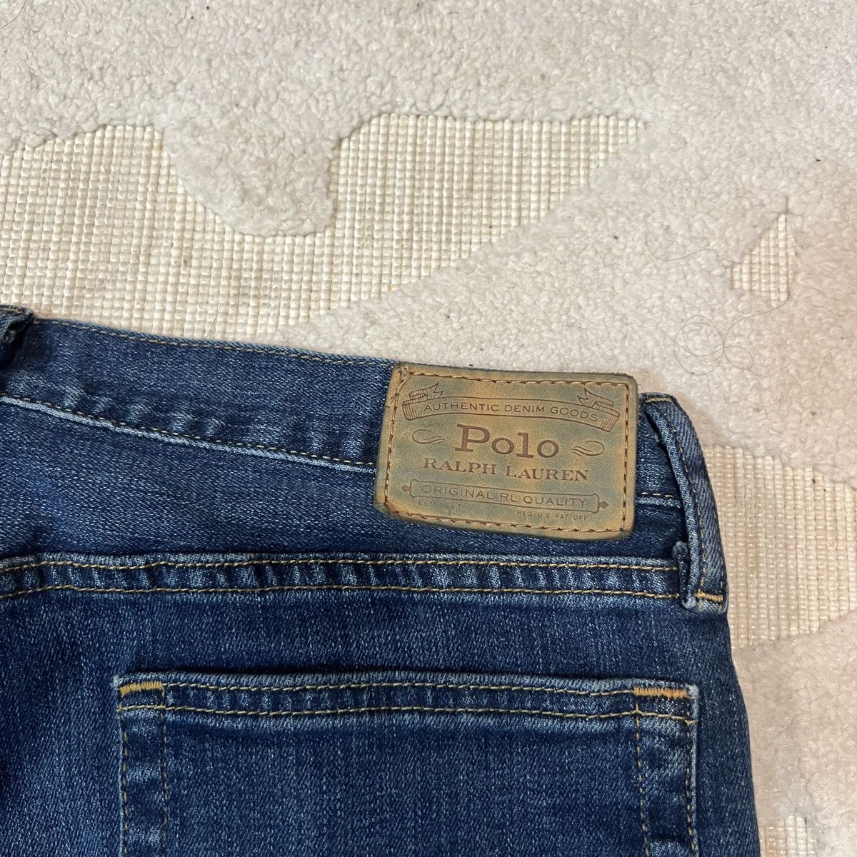 Ralph Lauren Ralph Lauren Polo Varick Slim Straight Jeans Mens 34x32 Size US 34 / EU 50 - 4 Thumbnail