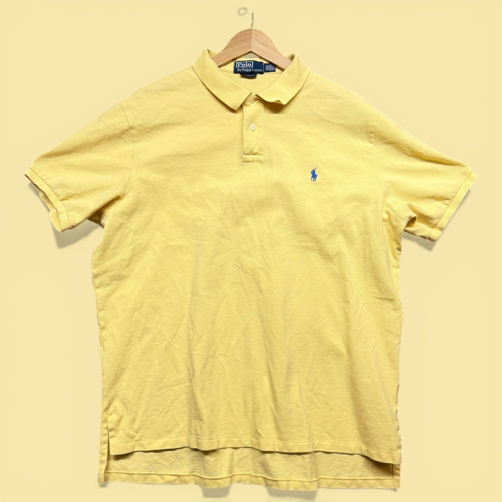 Polo Ralph Lauren Vintage Polo Ralph Lauren 2000s Yellow Polo Shirt Size XXL Size US XXL / EU 58 / 5 - 1 Thumbnail