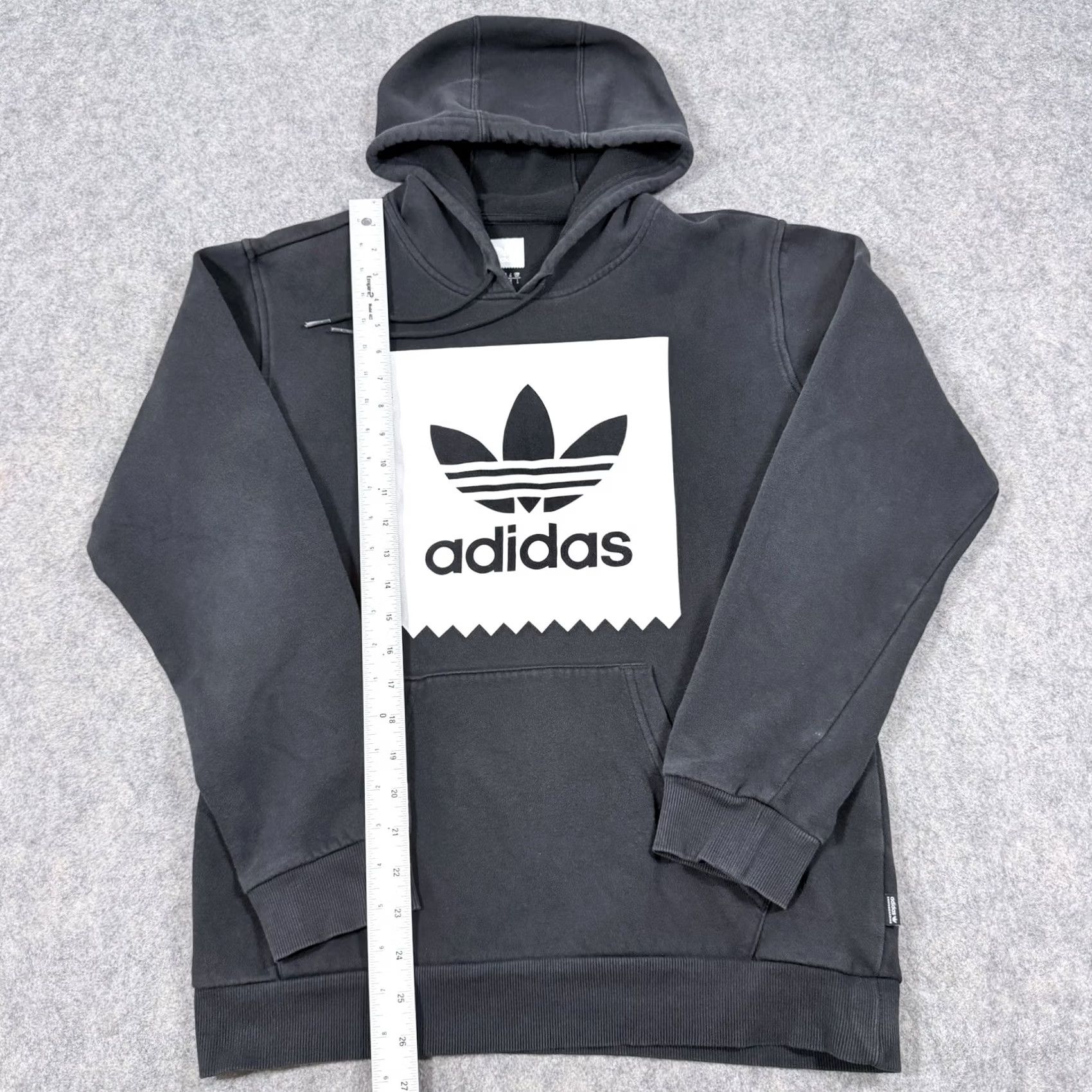 Adidas Adidas Originals Trefoil Logo Pullover Long Sleeve Hoodie Men Size S Black Size US S / EU 44-46 / 1 - 7 Thumbnail