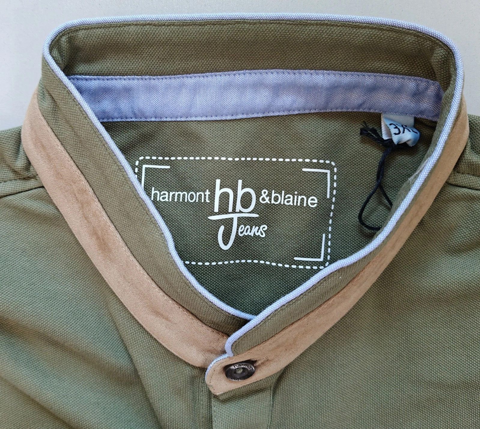 Harmont & Blaine Harmont & Blaine Shortsleeves Polo Shirt ASM - 90 Size US XXL / EU 58 / 5 - 5 Thumbnail