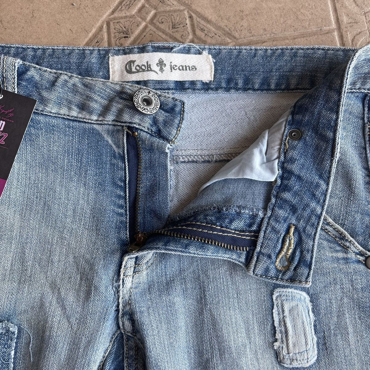 Designer × Japanese Brand Jeans Patchwork Cook Jeans Sim Fit Size 30’ Size 30" / US 8 / IT 44 - 6 Thumbnail