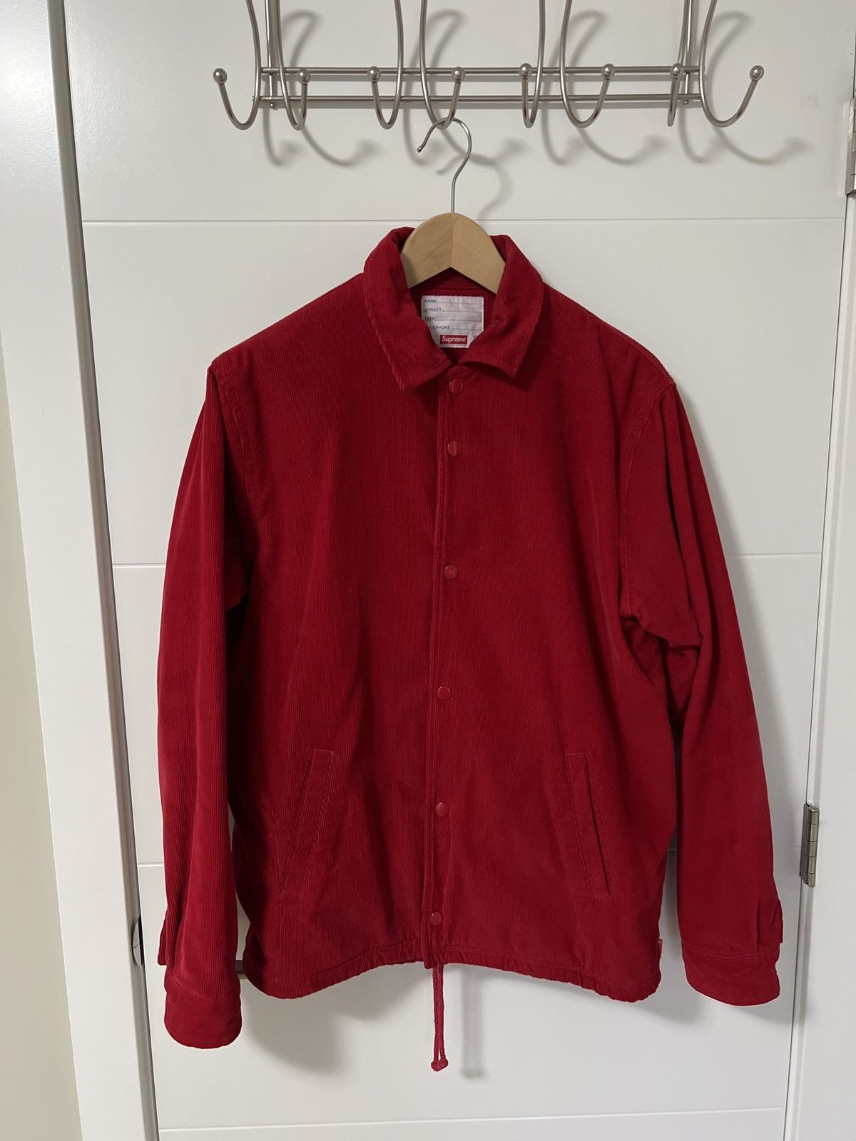 Supreme Supreme Corduroy Coach Jacket | Grailed