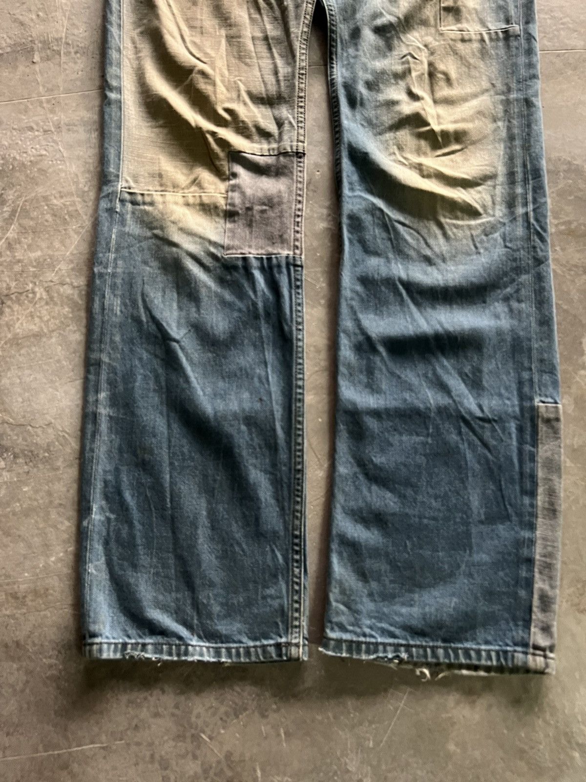 Diesel Diesel industries patchwork rusty stain dirty style jeans Size US 30 / EU 46 - 14 Thumbnail