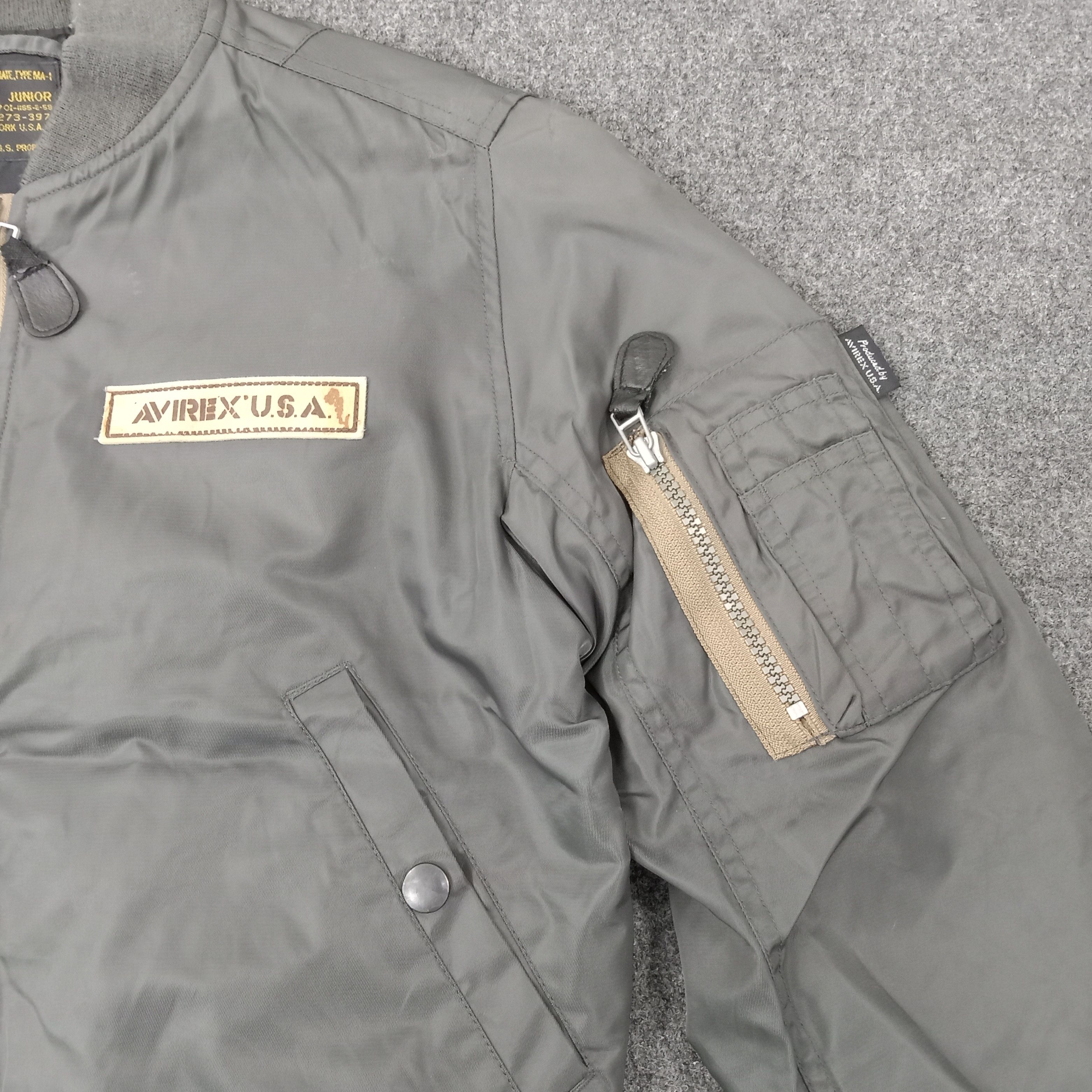 Avirex Avirex USA American Bombers Jacket C256N5 Size US XS / EU 42 / 0 - 4 Thumbnail