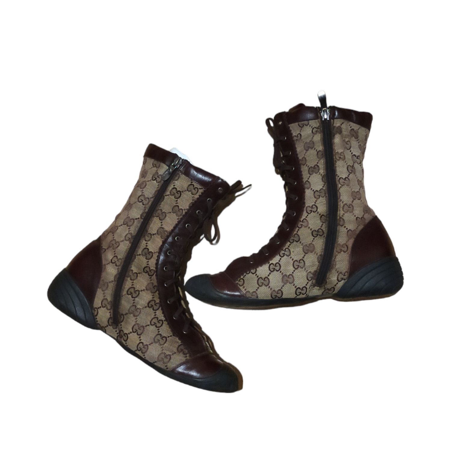 Custommade Brown boots, style gucci Size US 9 / IT 39 - 4 Thumbnail