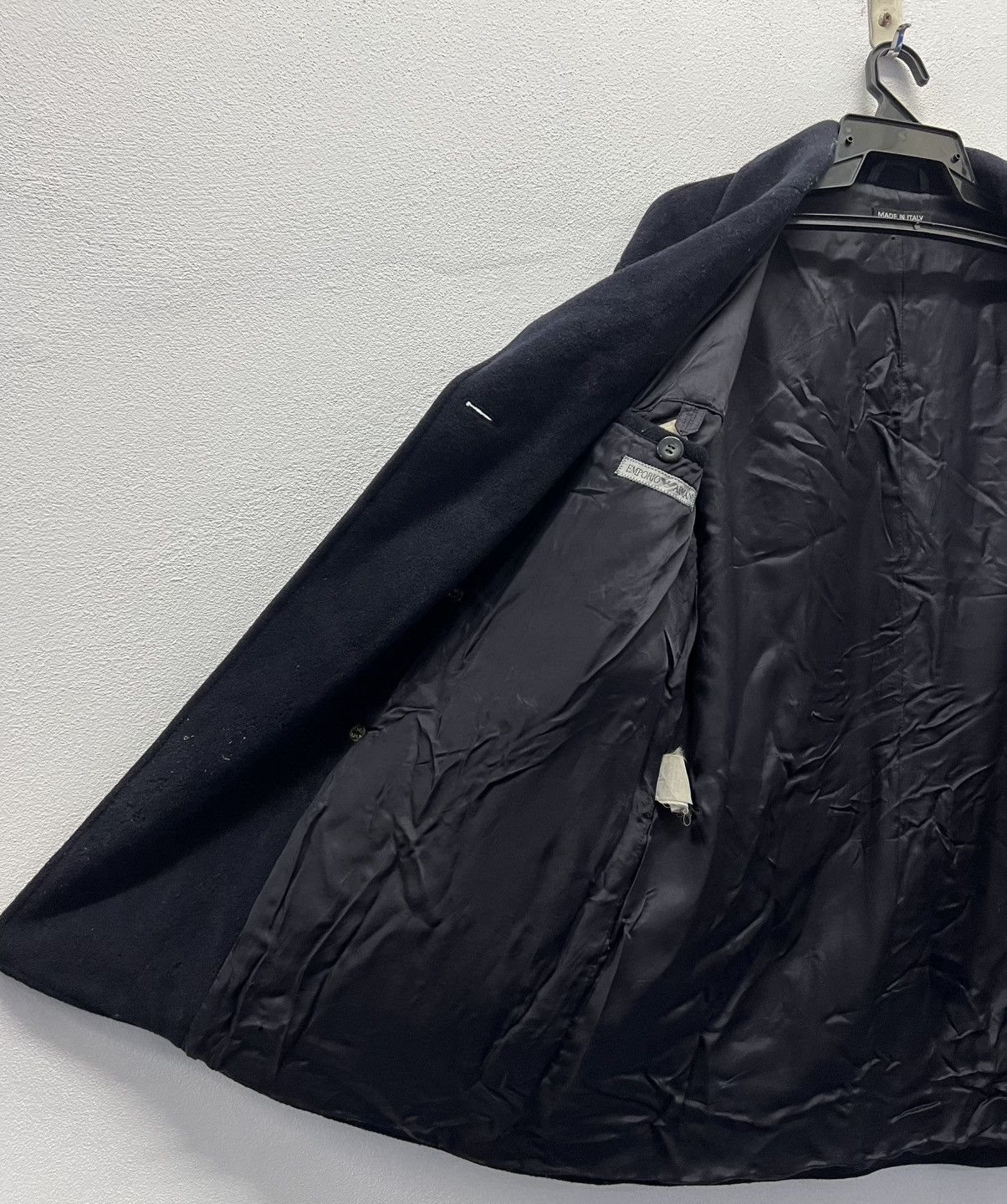 Emporio Armani × Vintage VINTAGE EMPORIO ARMANI MADE IN ITALY JACKET COAT Size US XL / EU 56 / 4 - 11 Thumbnail