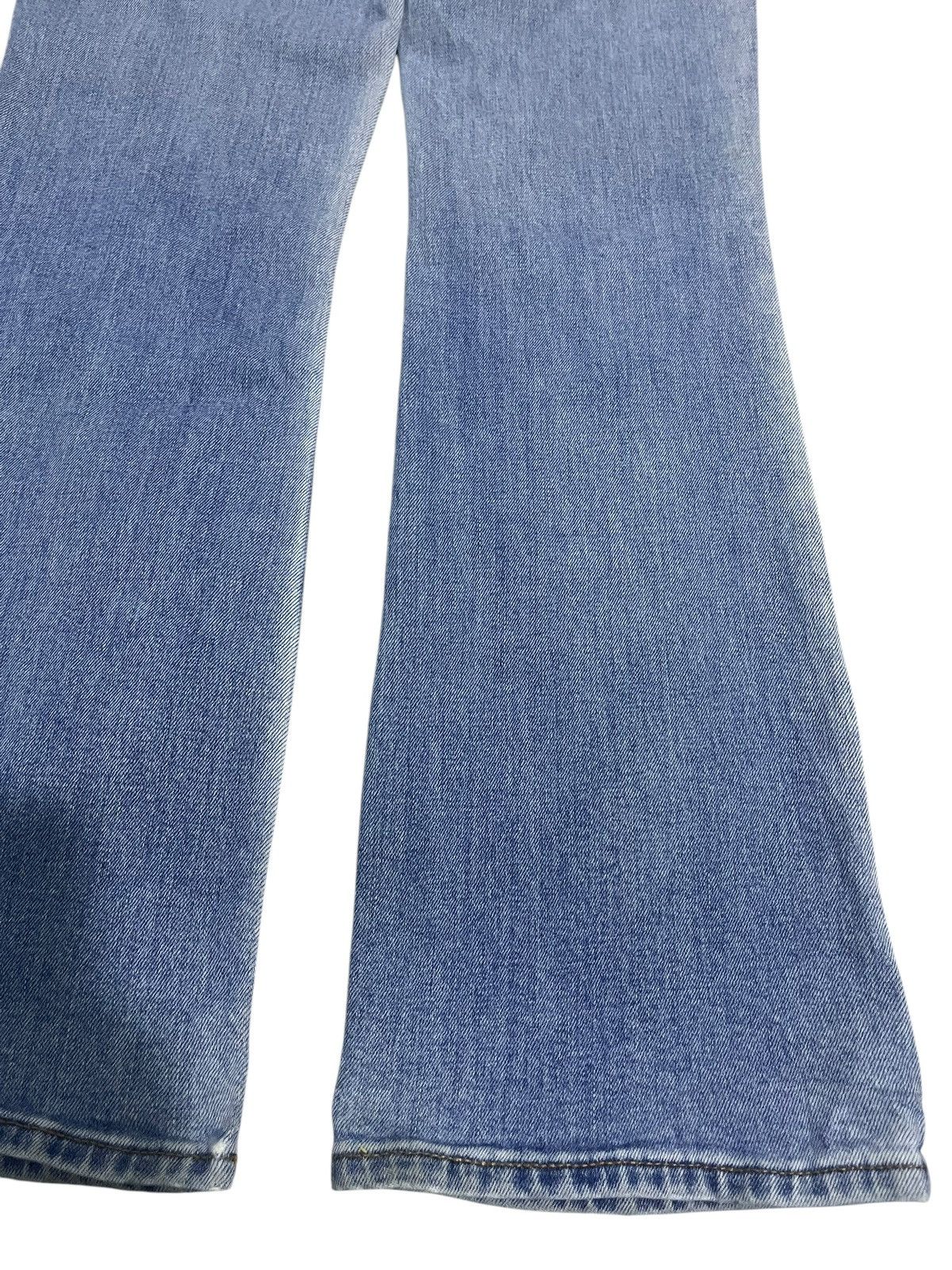 If Six Was Nine × Japanese Brand × Le Grande Bleu (L.G.B.) FLARE💥 JAPANESE BRAND Y2K GU WASHED BLUE JEANS Size 28" / US 6 / IT 42 - 11 Thumbnail