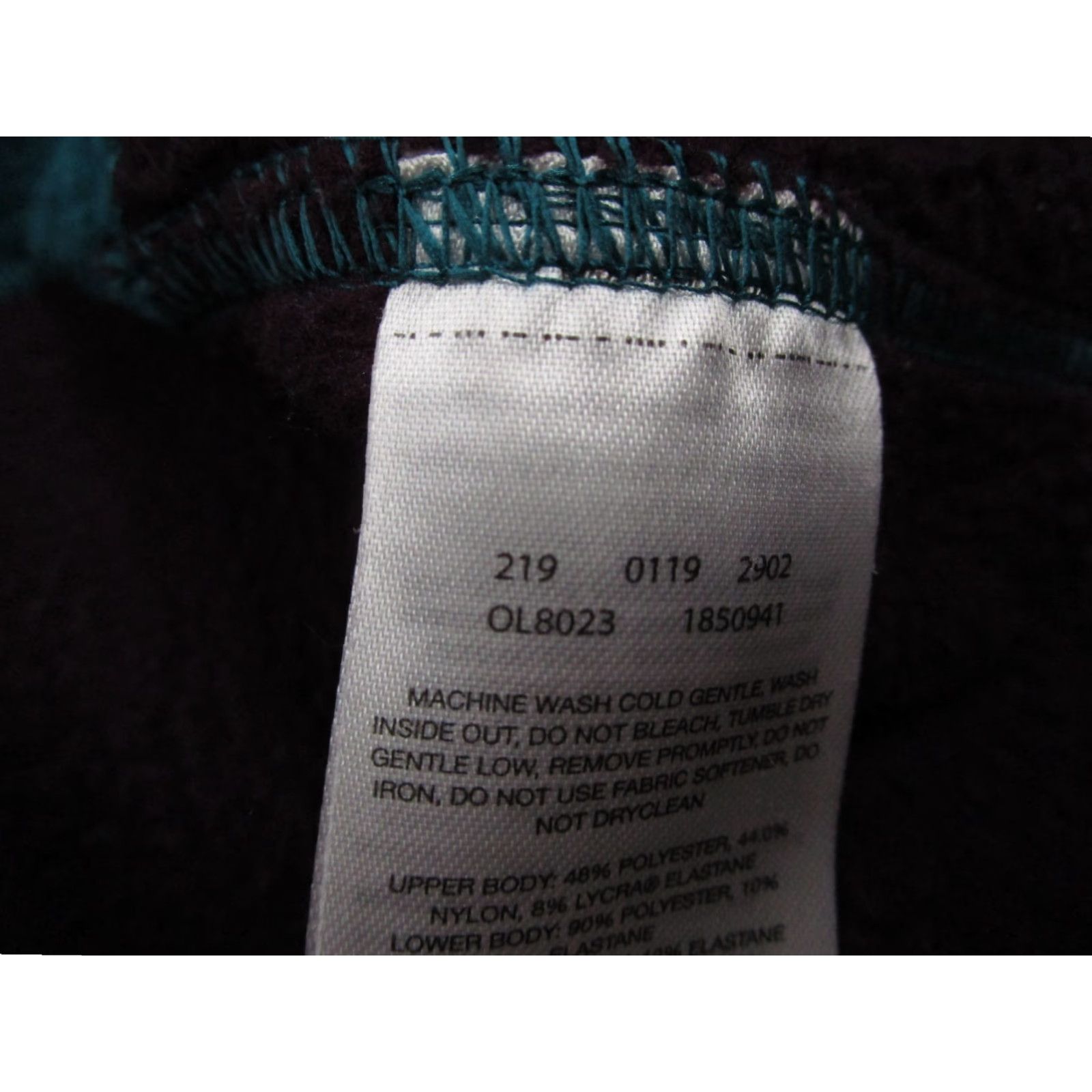 Mountain Hardwear Mountain Hardwear Jacket Womens XS Blue Colorblock 1/4 Zip Pullover Hood Hike Size XS / US 0-2 / IT 36-38 - 4 Thumbnail