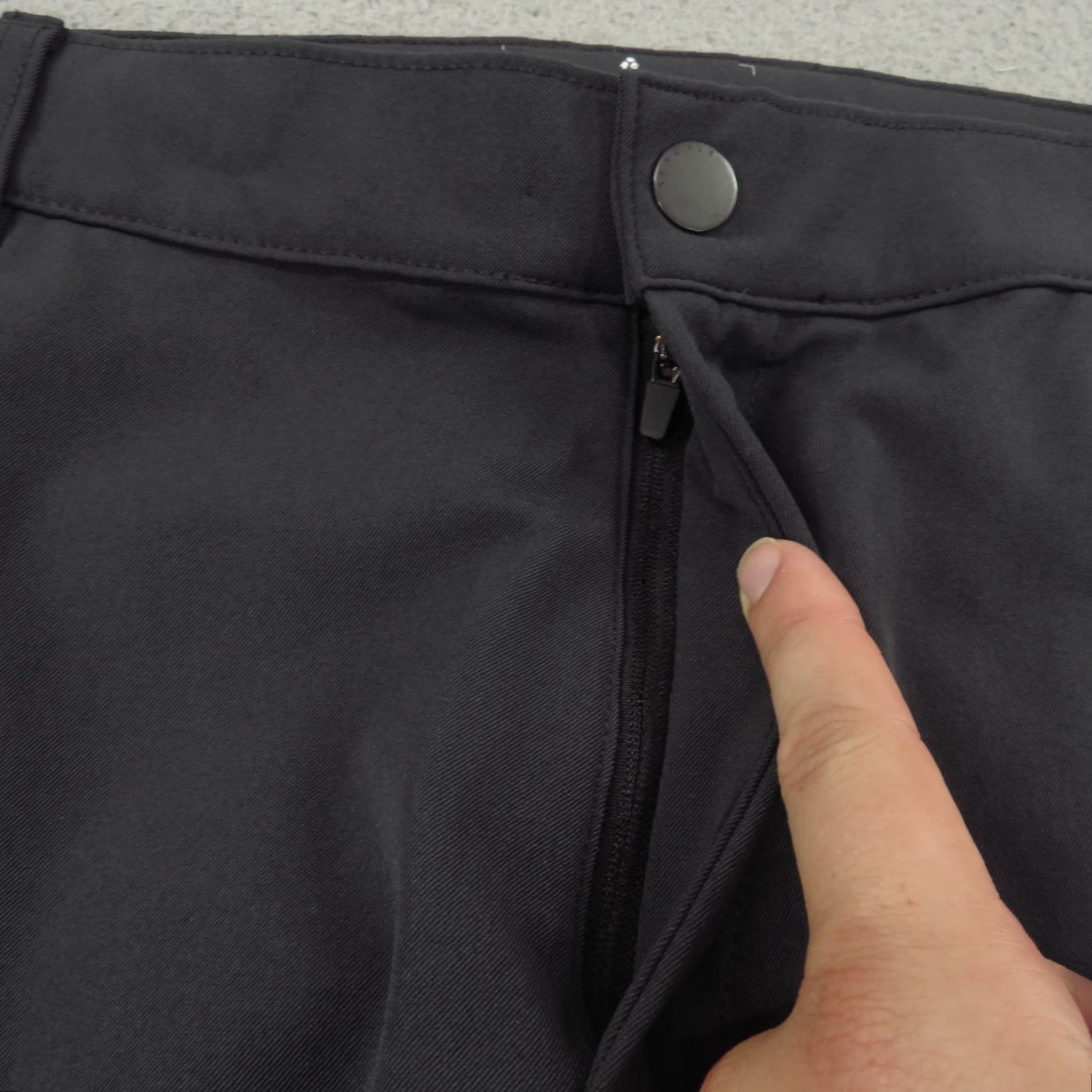 Vintage Seagale Pants Mens XXL Grey Performance Chinos Stretch Trouser 36x27 Straight 5-Pocket Logo Zipper Flat Front Regular Branded Clothing? Size US 39 - 5 Thumbnail