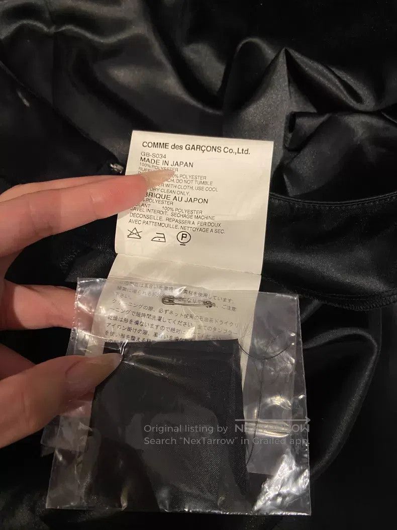 Comme des Garcons Comme Des Garcons size S Satin ruffle hem skirt Size 25" / US 0 / IT 36 - 7 Thumbnail