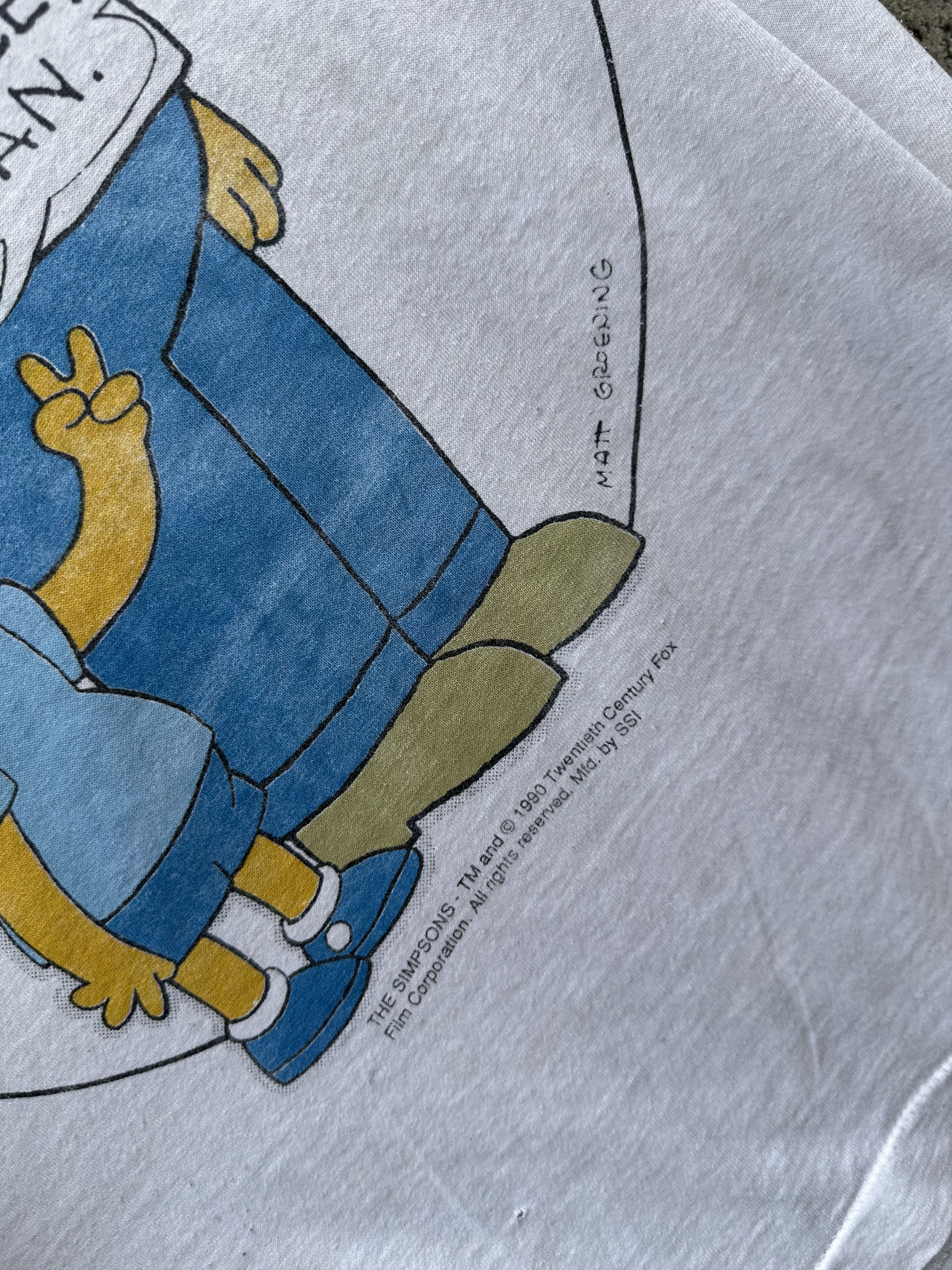 The Simpsons Vintage The Simpsons Homer & Bart “Like Father Like Son” Size US XL / EU 56 / 4 - 6 Thumbnail