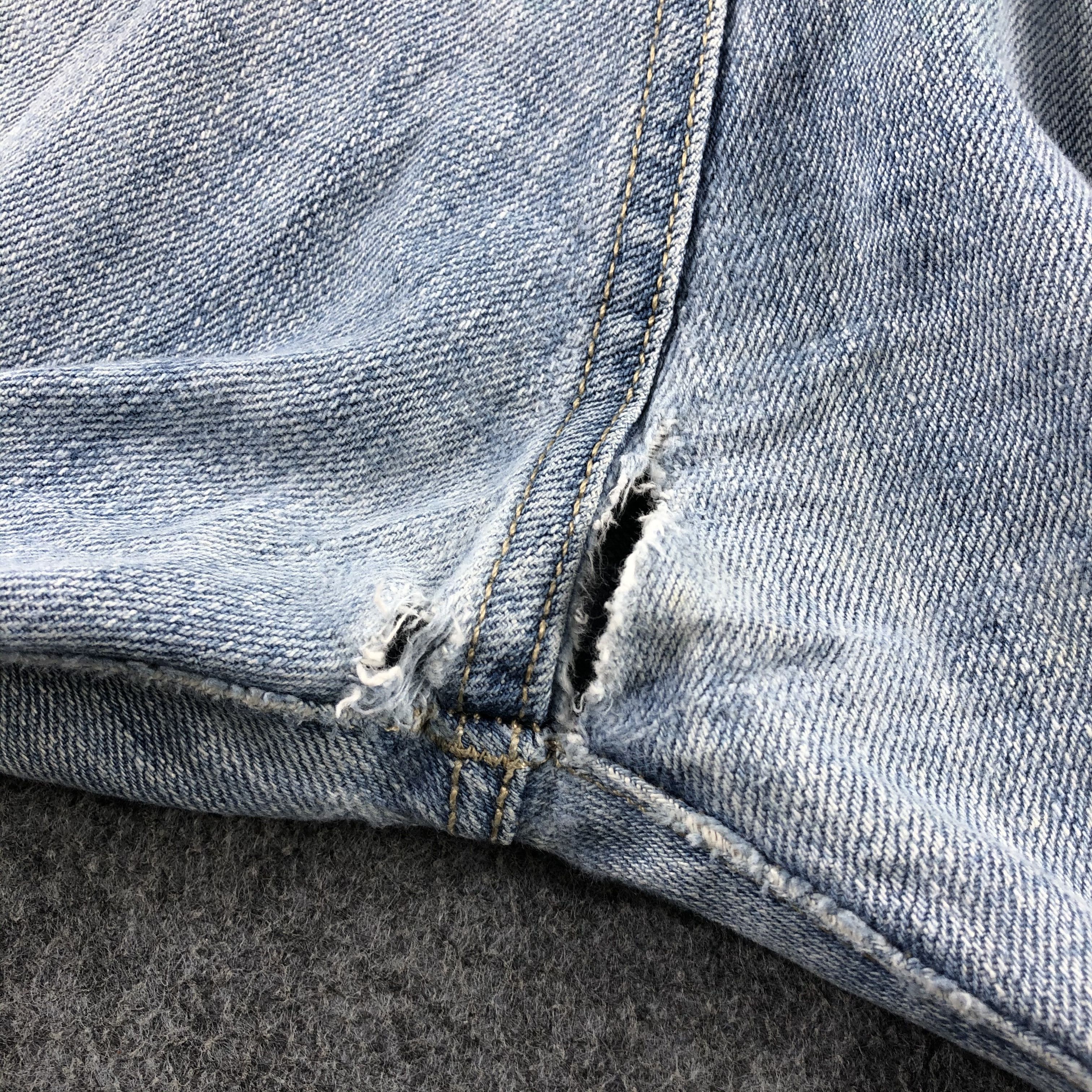 Levi's Vintage Blue Wash Levis 501 Jeans-J2494 Size US 41 - 8 Thumbnail