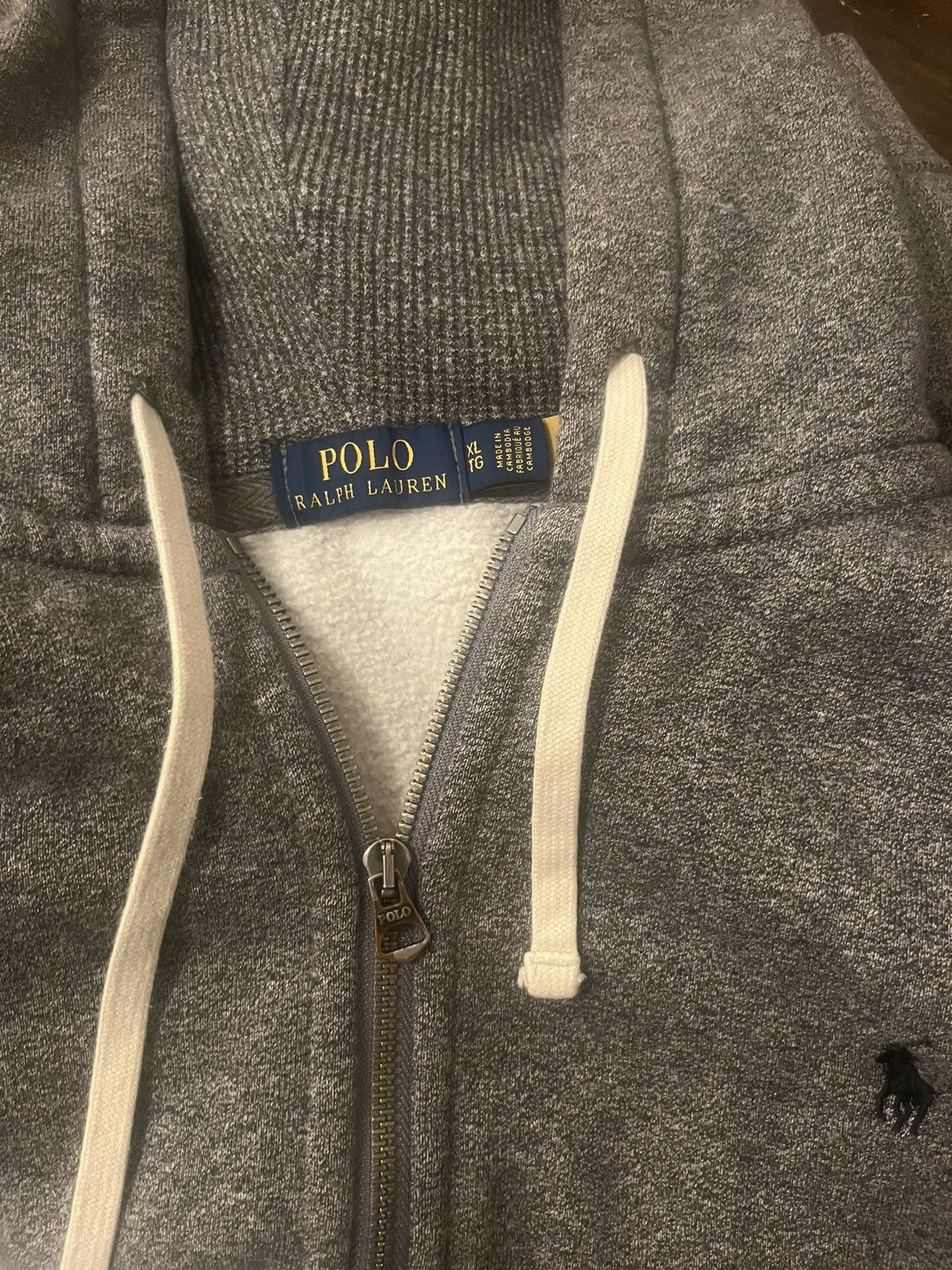 Designer × Polo Ralph Lauren × Ralph Lauren Polo Raulph Lauren Fleece Full Zip Hoodie Size US XL / EU 56 / 4 - 3 Thumbnail