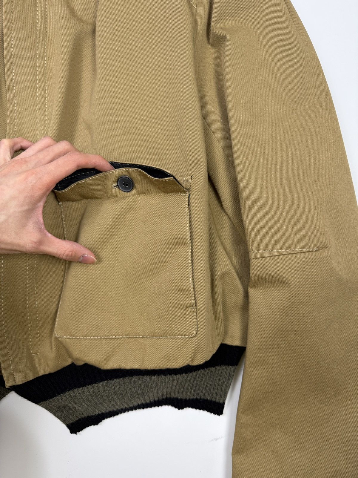 Haider Ackermann FW18 TAN SILENE JACKET Size US L / EU 52-54 / 3 - 4 Thumbnail
