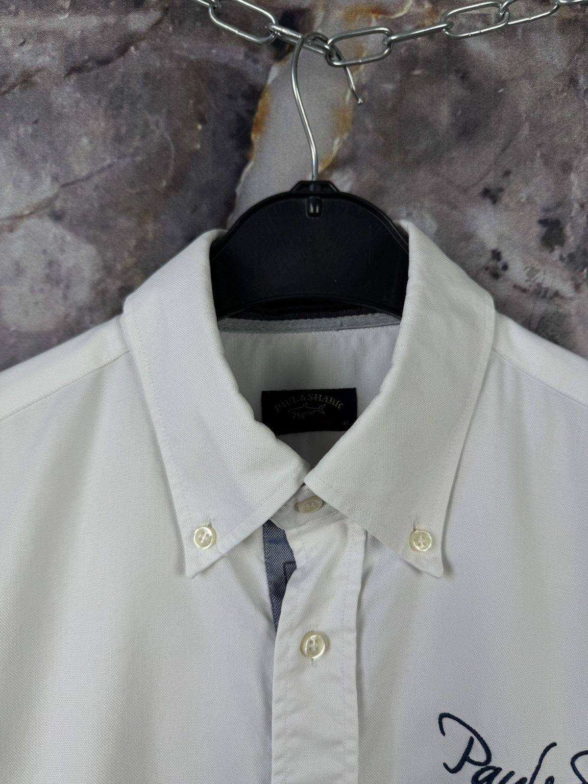 Paul & Shark Men’s Paul & Shark Long Sleeve Shirt Button Up Size 41 Size US L / EU 52-54 / 3 - 7 Thumbnail