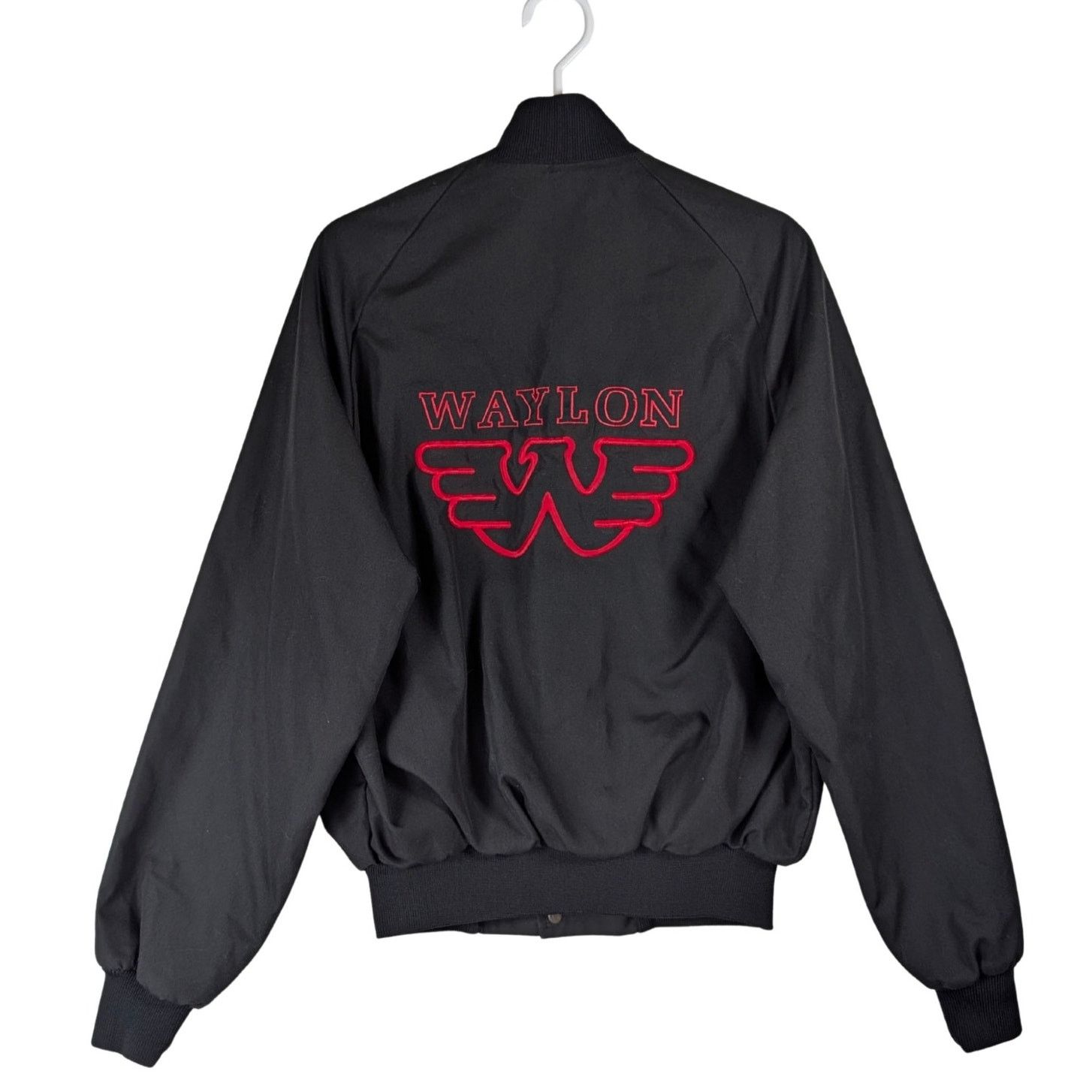 Unknown London Waylon Jennings Vintage Satin Tour Jacket Men’s Size M USED Size US M / EU 48-50 / 2 - 2 Thumbnail